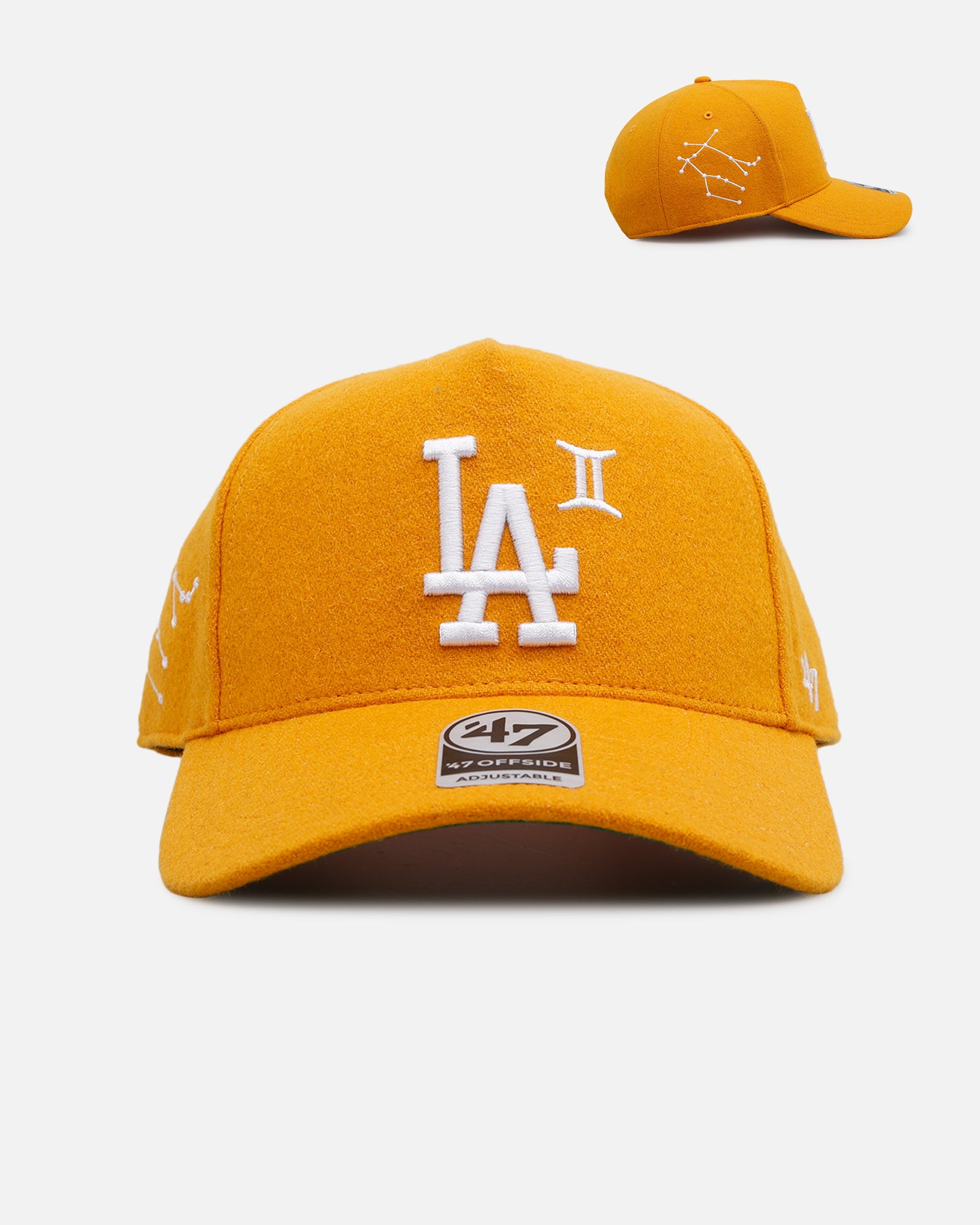 47 Brand Los Angeles Dodgers 'Zodiac' Gemini 47 Offside Snapback Gold、mySite、zt4zffjzw