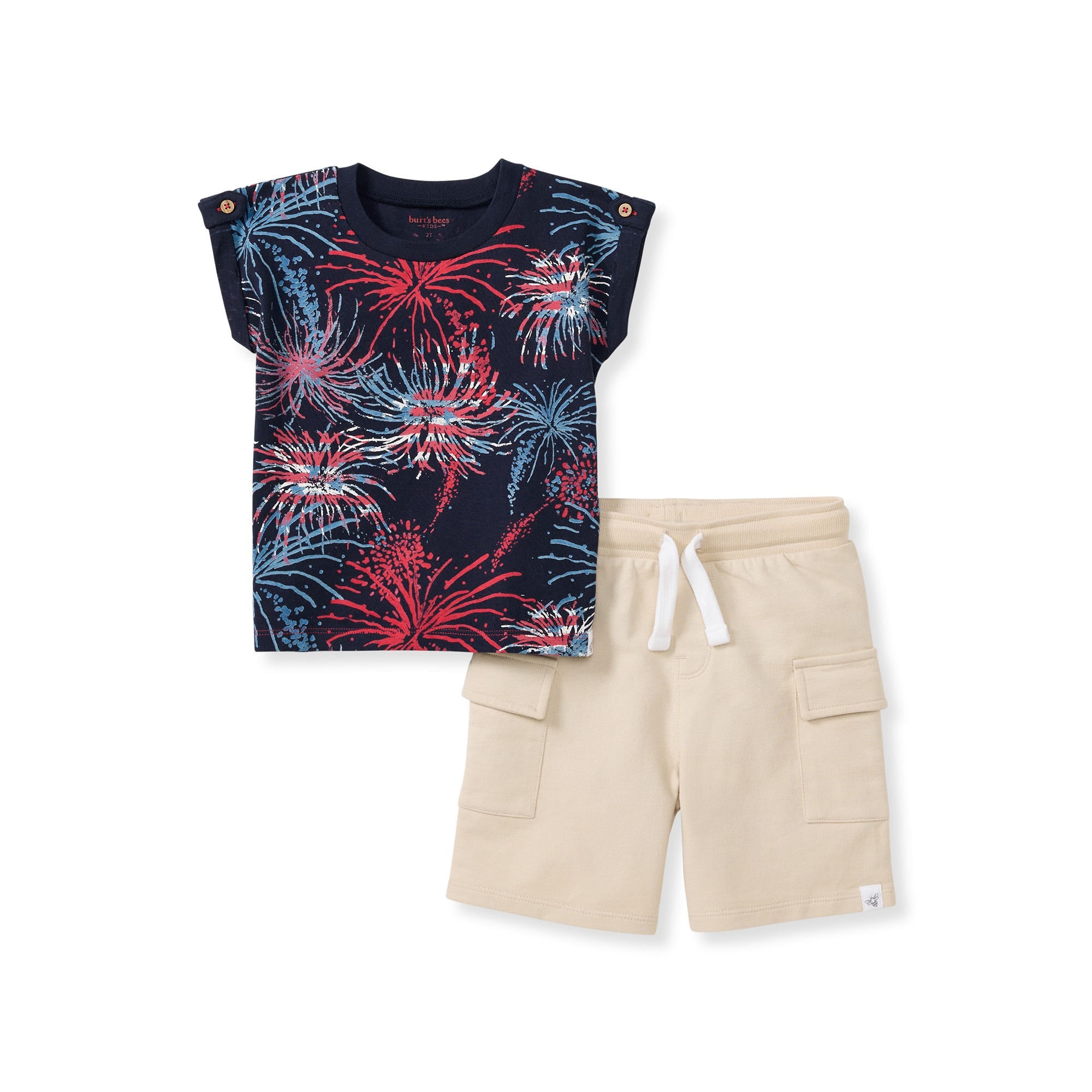 Celebrate America Baby Boy Top & Shorts Set、mySite、g9winljtr