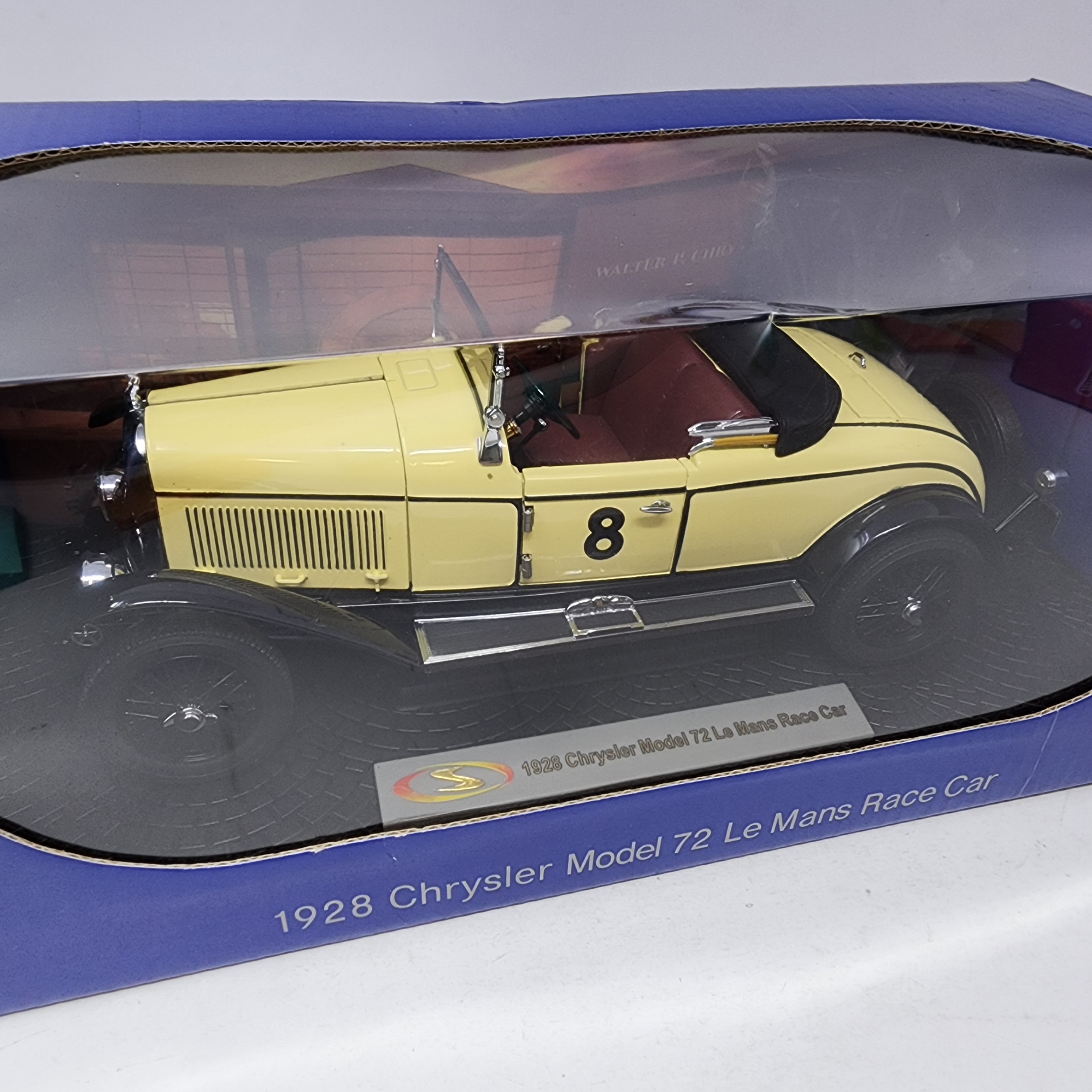 1928 Chrysler Model 72 Le Mans Race Car * Signature Models 1/18 Scale、mySite、hgirdovlk