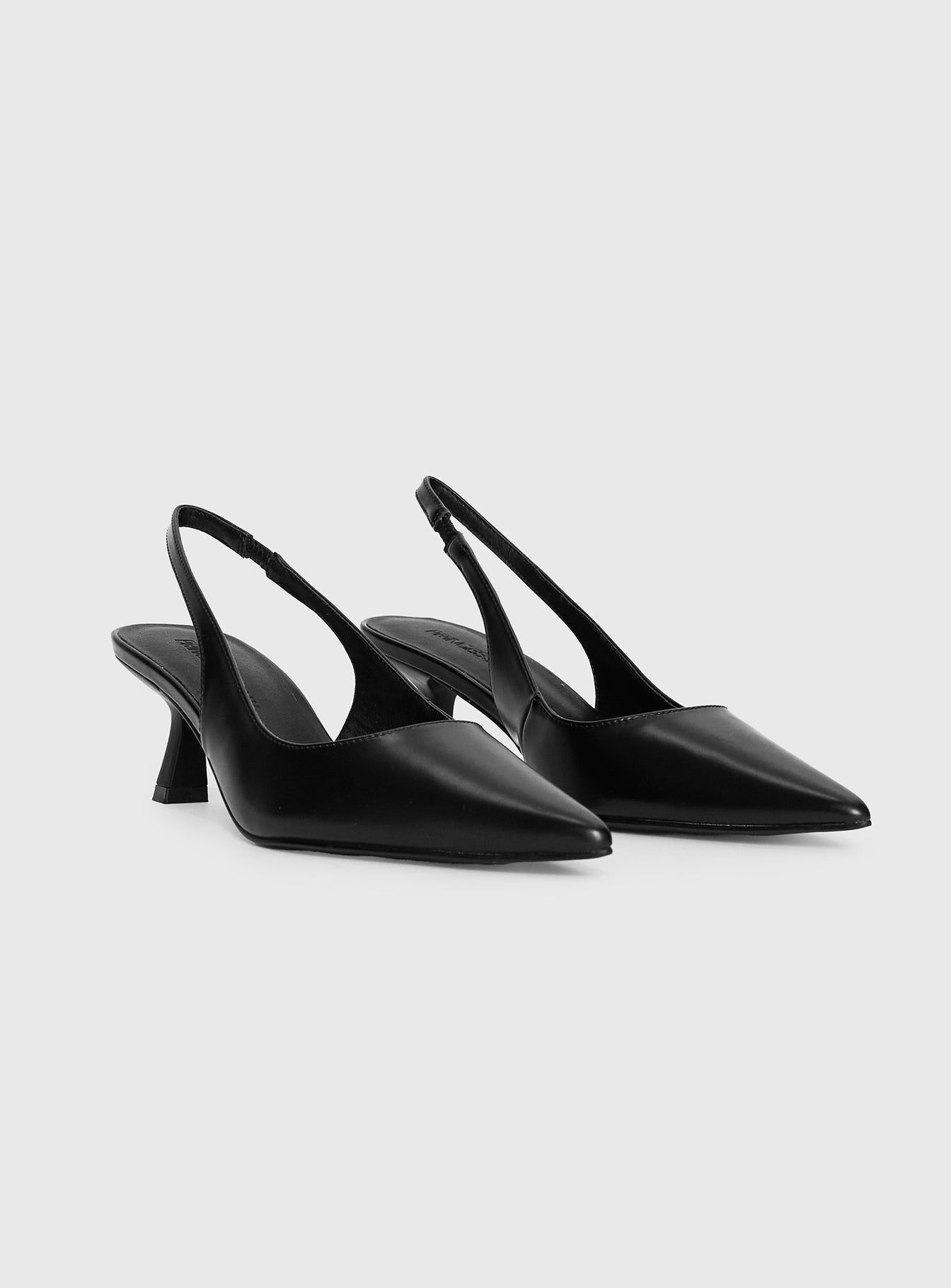 Denalia Pointed Toe Heels Black Matte、mySite、solidvoid