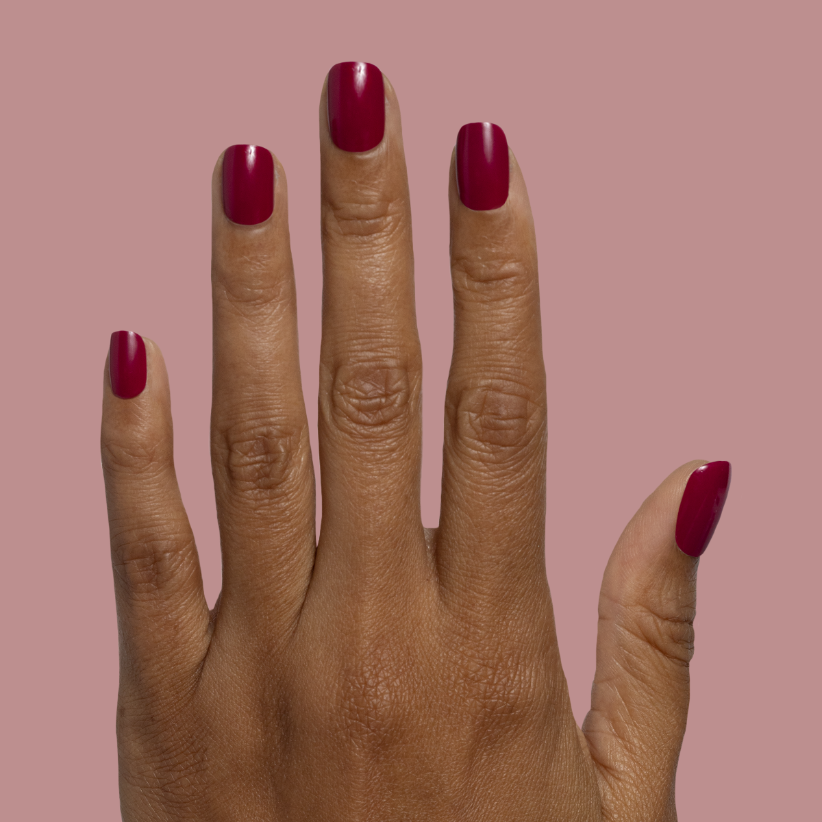 Mulberry | Extra Short | Squoval - Tab Press-On、mySite、solidvoid