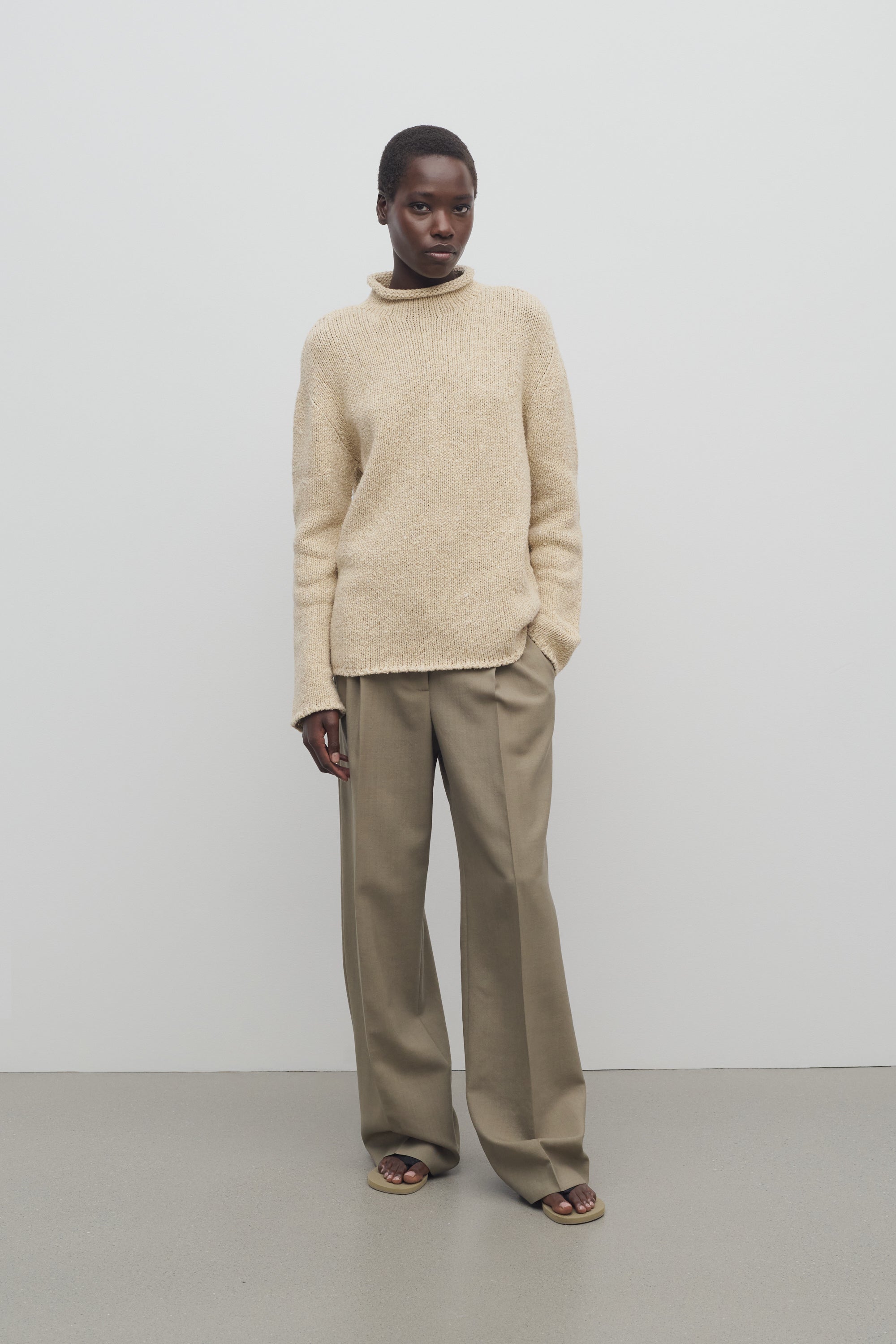 Bogat Pant in Wool and Mohair、mySite、aoinhome
