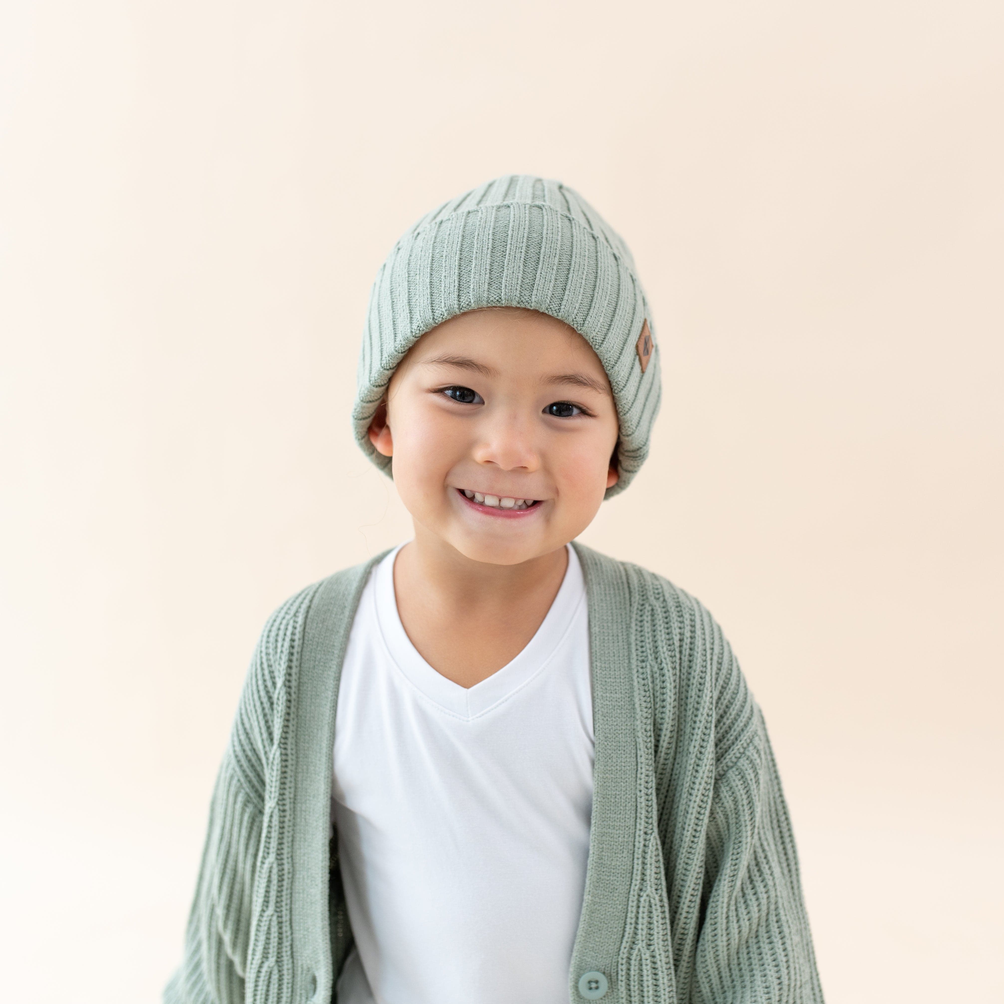  Chunky Knit Ribbed Beanie in Thyme、mySite、layawaytickets