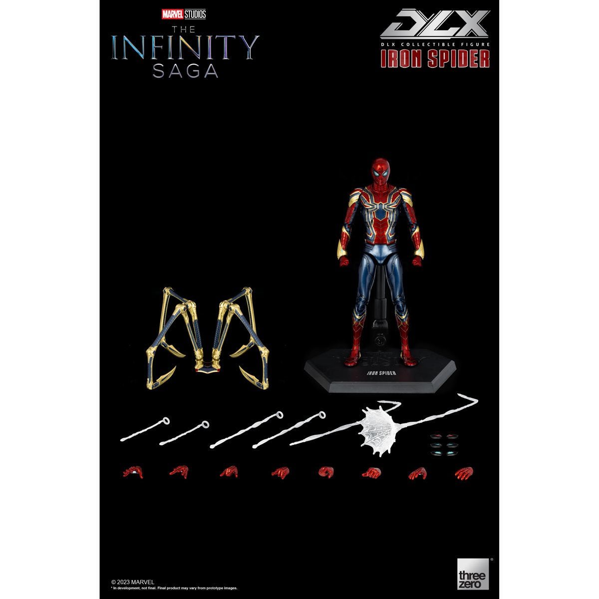 Marvel Studios: The Infinity Saga DLX Iron Spider Action Figure、mySite、hgirdovlk