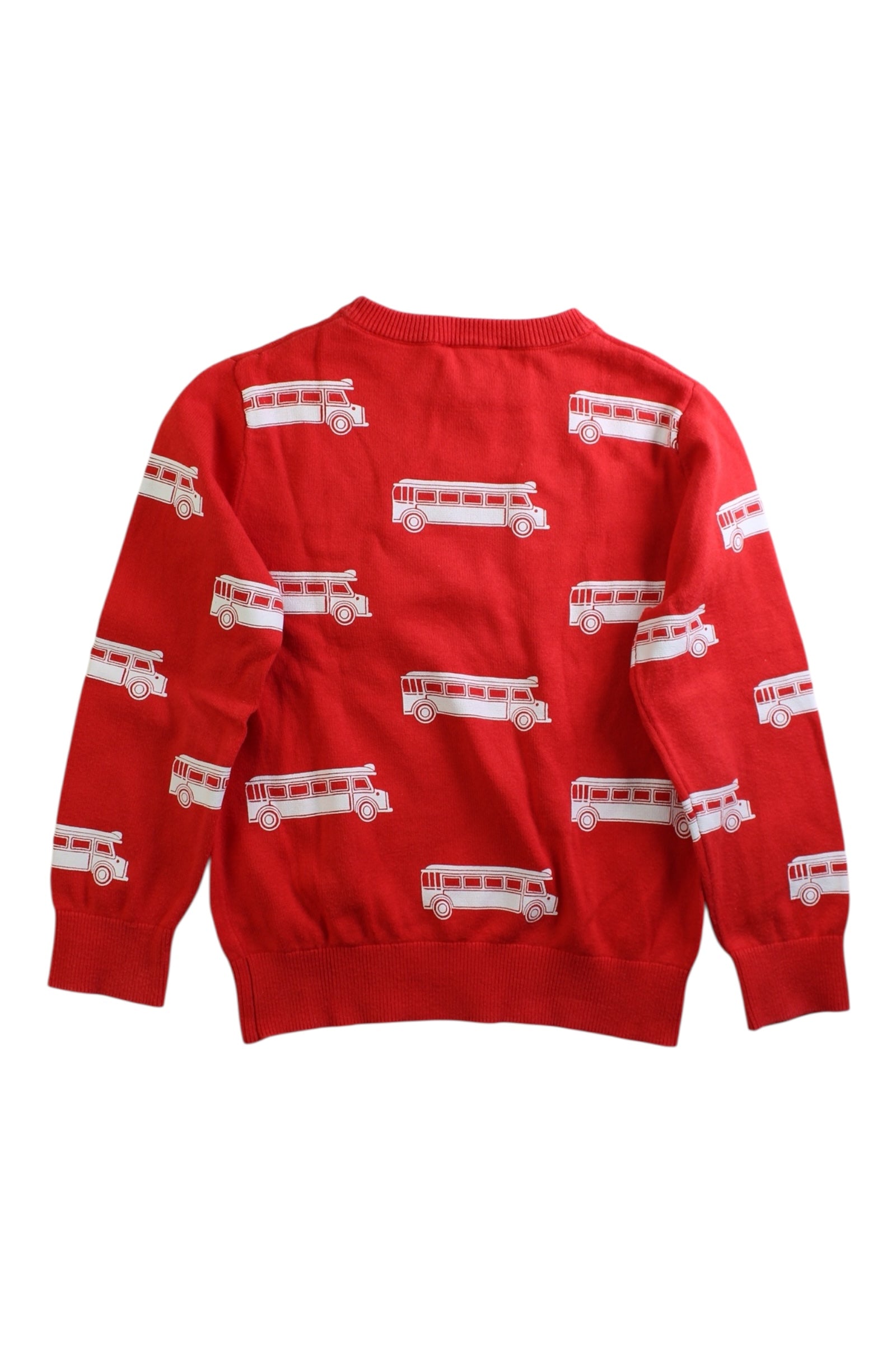 Jacadi Bus Print Sweater 6T、mySite、g9winljtr