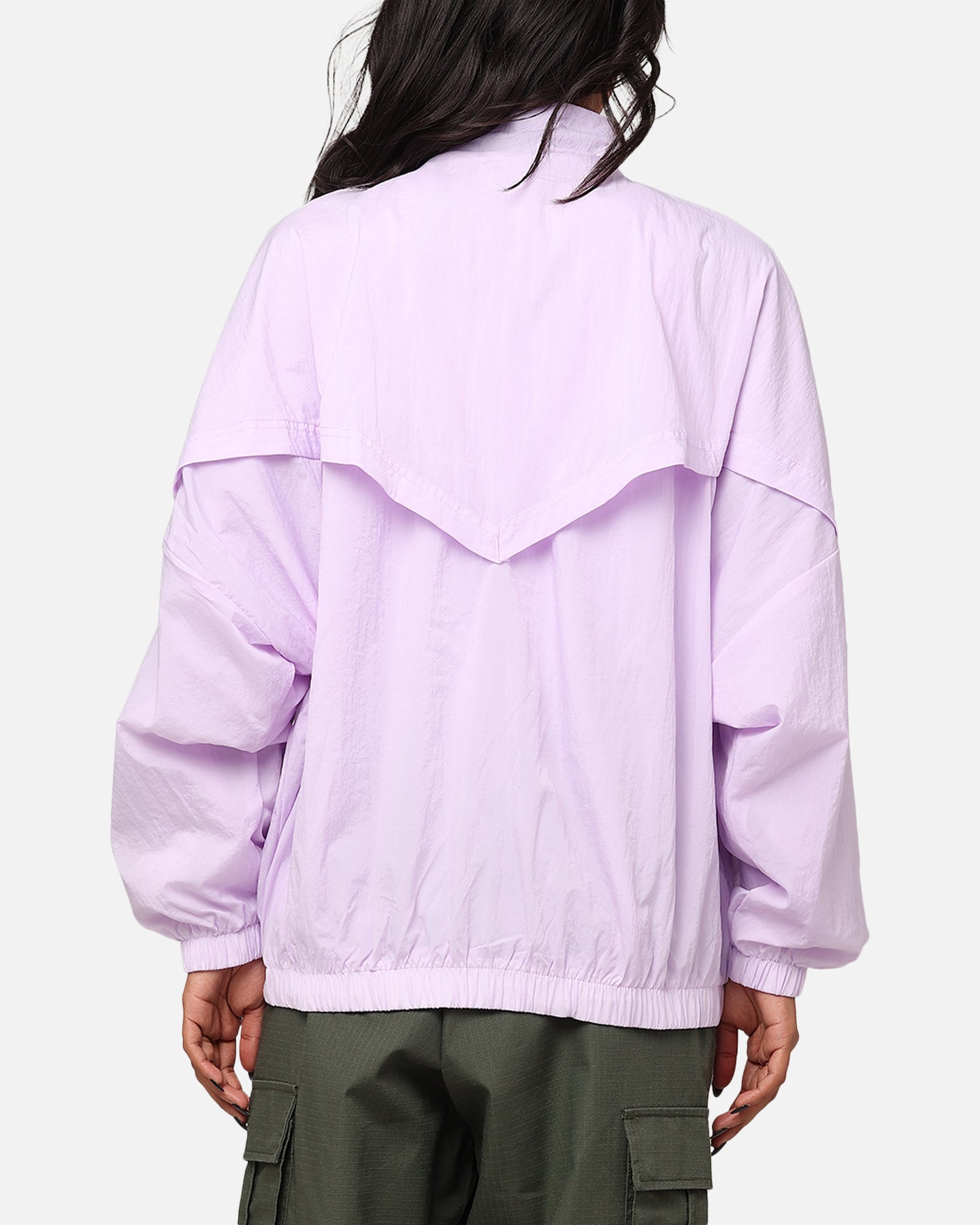 Nike Women's Sportswear Essential Woven Windrunner Jacket Violet Mist/Violet Mist-Daybreak、mySite、zt4zffjzw
