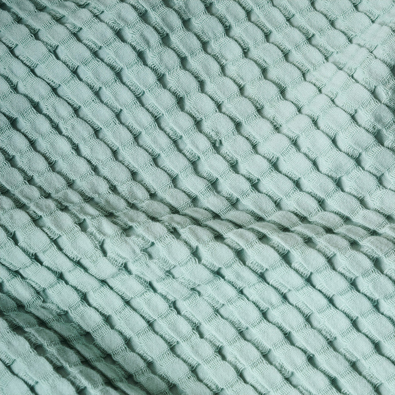 Cotton Bath Towel | Waffle | Extra Large | Stone Blue、mySite、camillekostekn