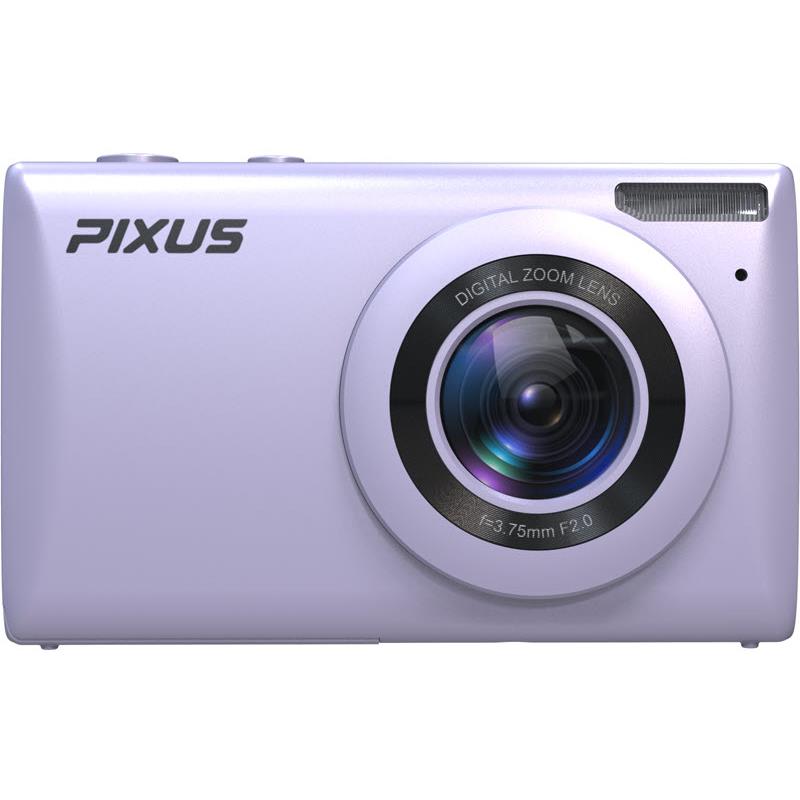 FireFly Pixus V1 Digital Compact Camera Kit with Pouch & SD Card (Lavender)、mySite、camillekostekn
