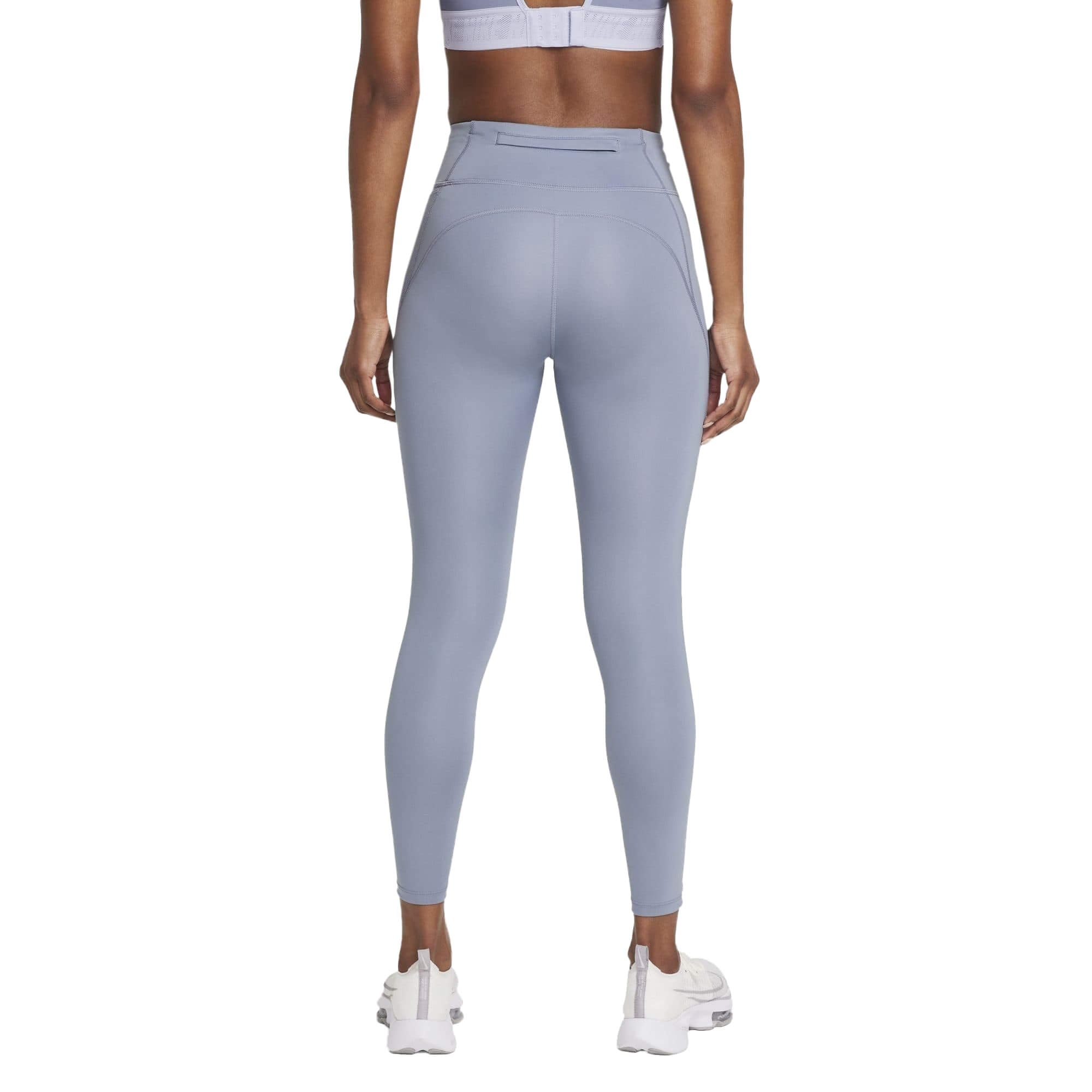 Nike Women's Dri-Fit One Mid-Rise Tights Ashen Slate/White、mySite、noshort