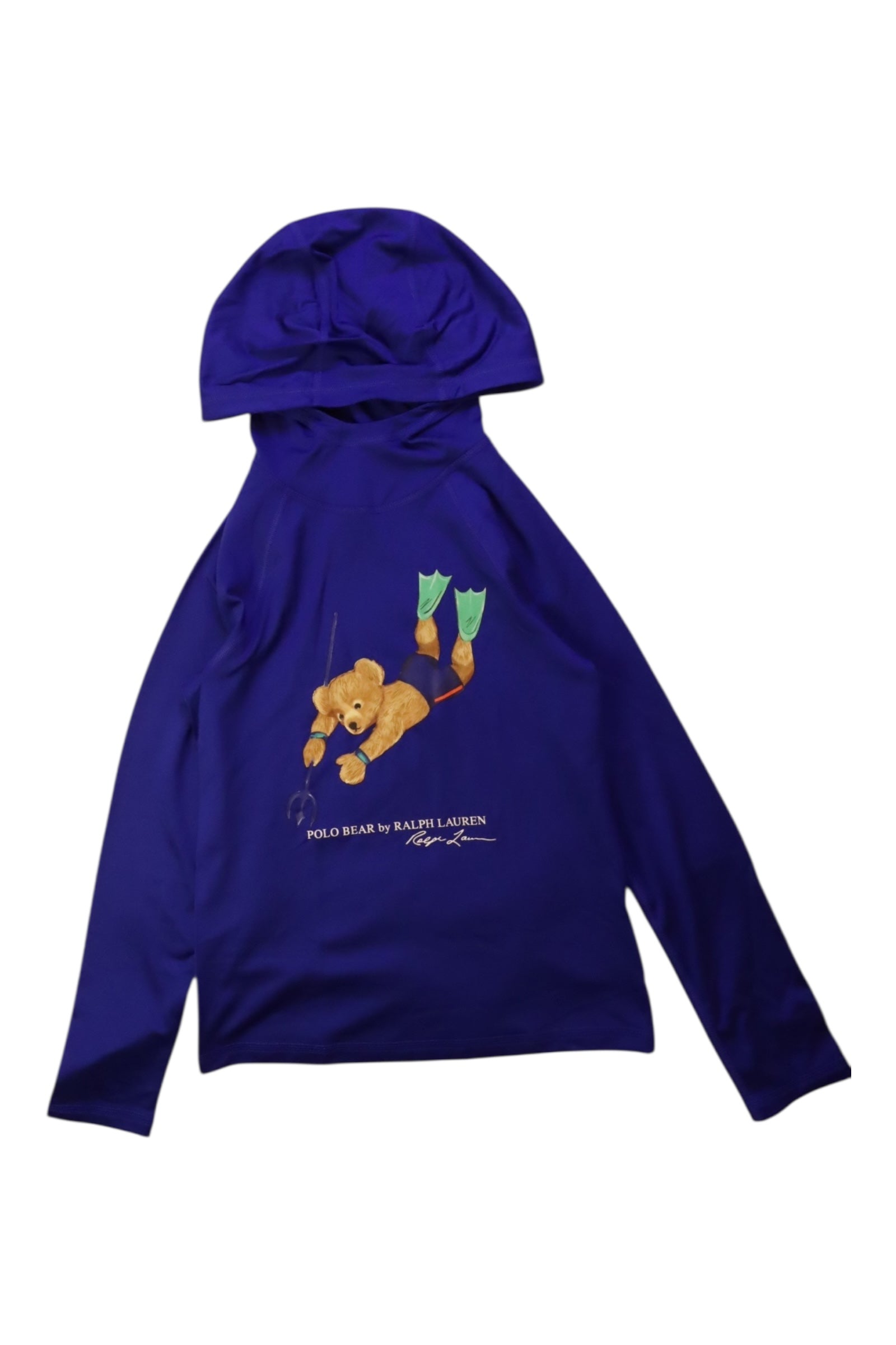 Polo Ralph Lauren Bear Hooded Sweatshirt Size 8Y、mySite、g9winljtr