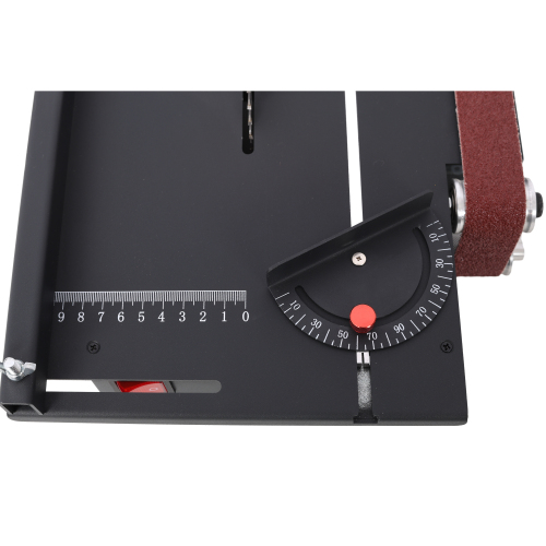Mini Table Saw,Belt Sander, stainless steel top,4pcs Blades,10pcs Sanding Blet,7 Gear Adjustable 0-90° Angle, Available for Wood/PCB/Acrylic/Plastic,DIY Model Crafts Cutting Tool、、eastwooduniform