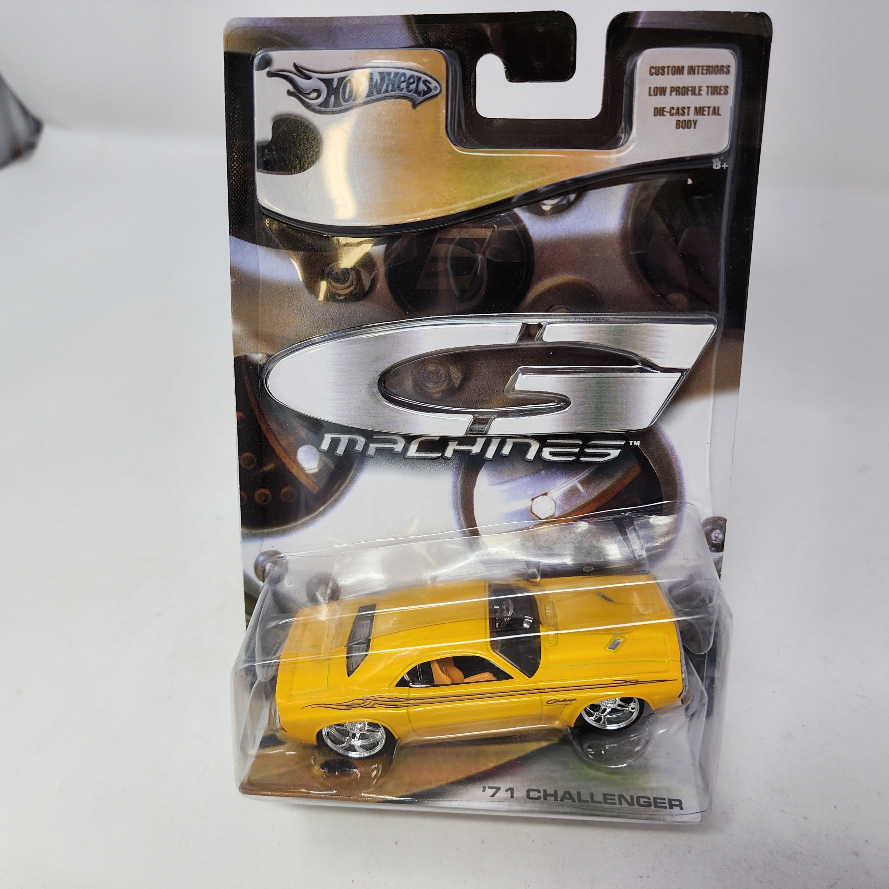 '71 Challenger * Yellow * Hot Wheels G Machines * 1:50 Scale、mySite、hgirdovlk