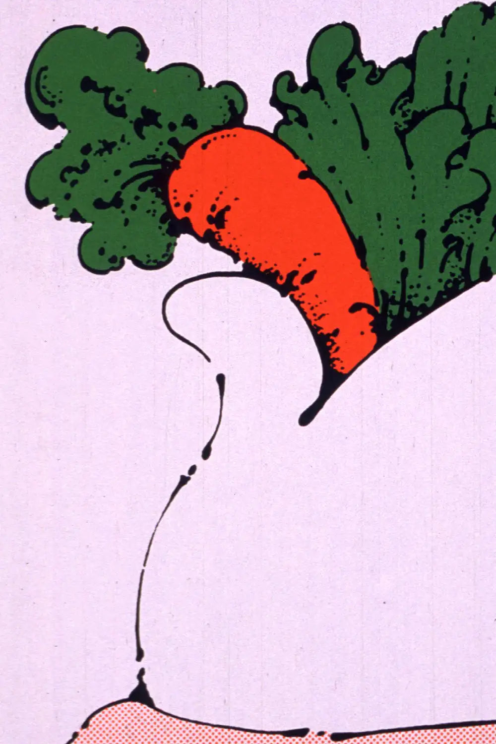 Carrot Pop Art Square Print、mySite、gigharbornorthrealestate