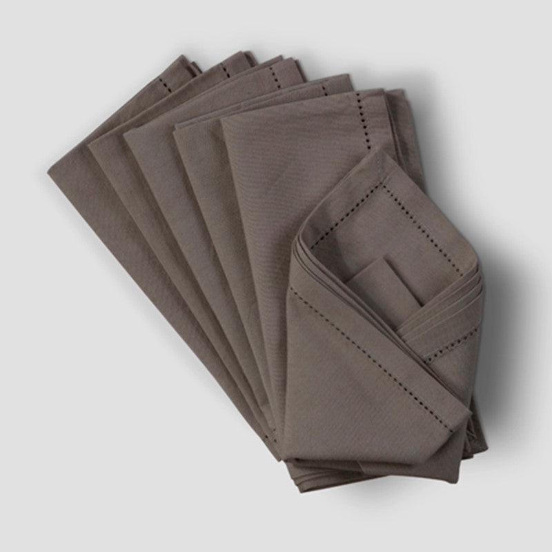 Cotton Dining Mat Set | Table Runner & Placemats | Beige | Set of 9、mySite、camillekostekn