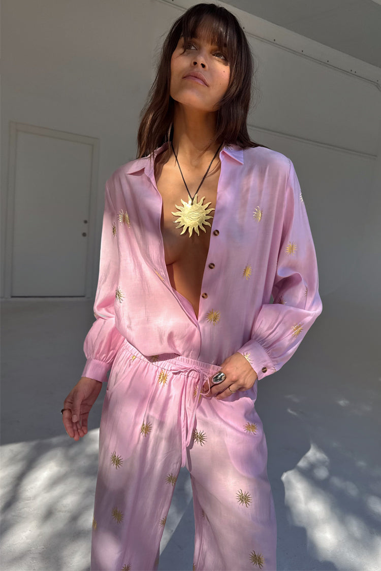 Pink Miley Shirt with Sun Foil、mySite、solidvoid