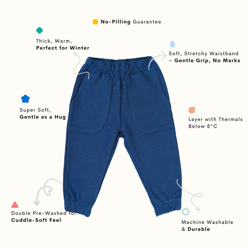 Cotton Sweat Pant | Blue、mySite、camillekostekn