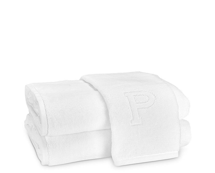  Matouk Auberge Monogrammed Hand Towel、mySite、elrpsem3k