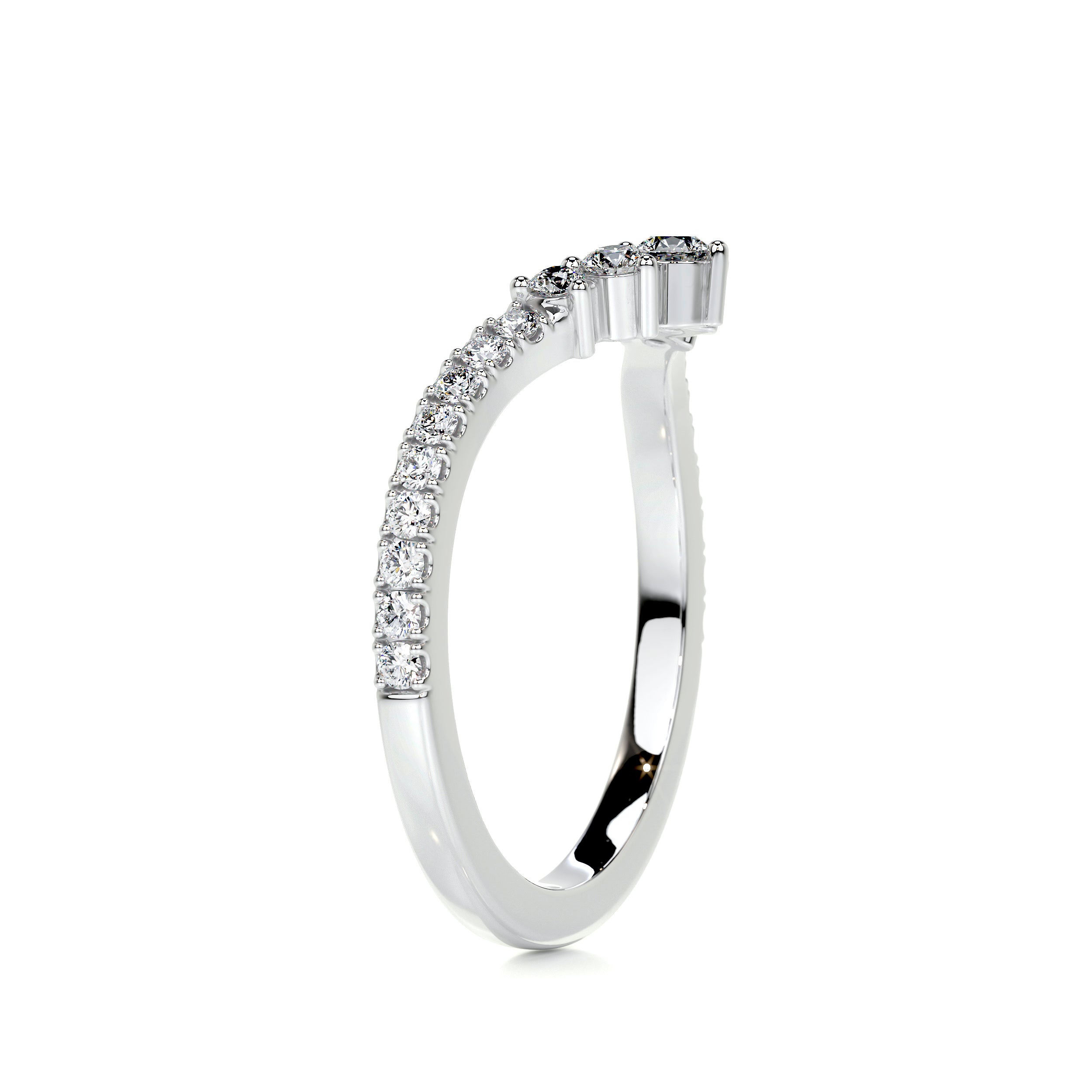 Mia Diamond Wedding Ring (0.35 Carat) -Platinum、mySite、hinf8tx79
