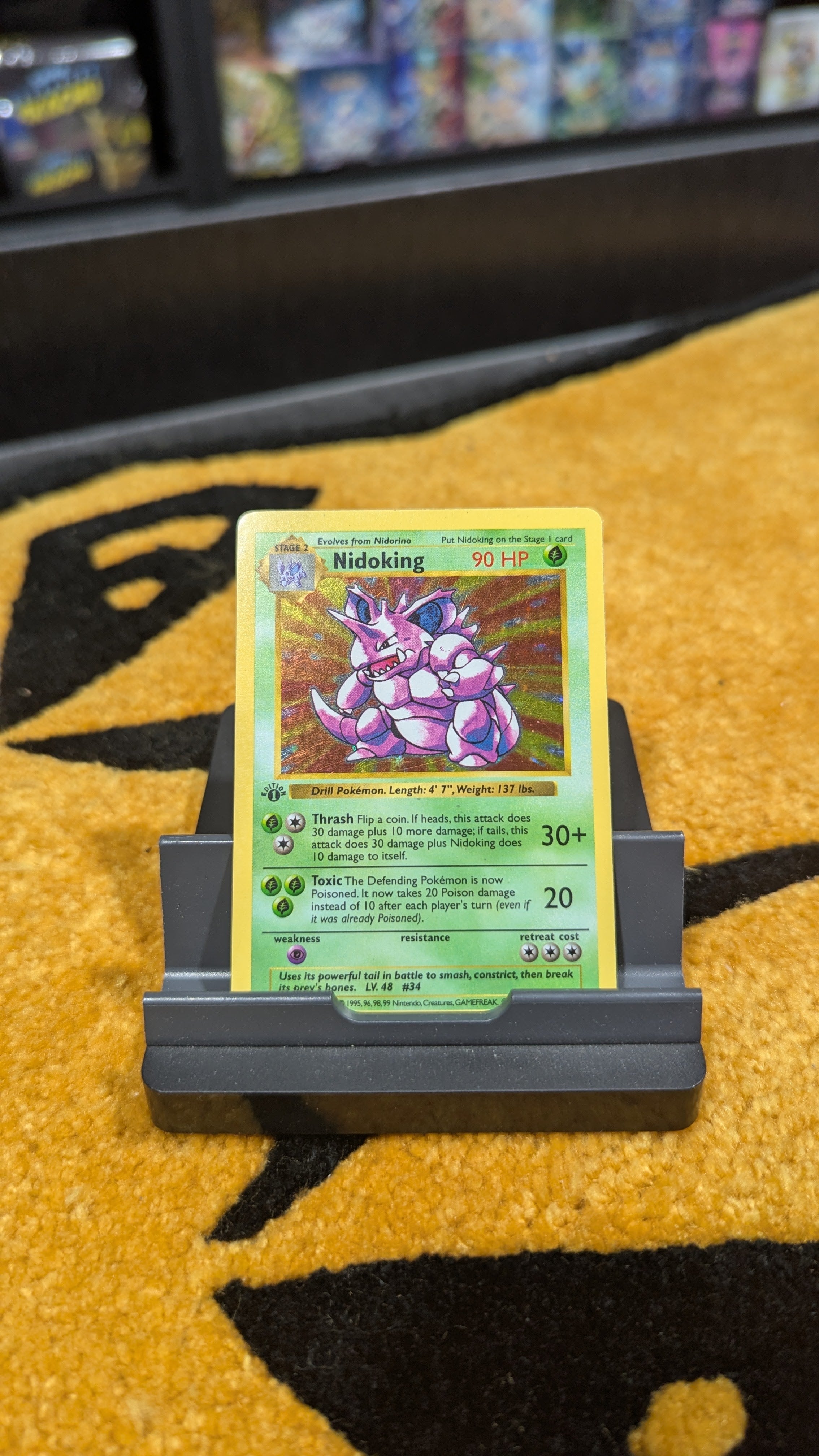 Nidoking - 11/102 - Holo 1st Edition、mySite、waistdrama