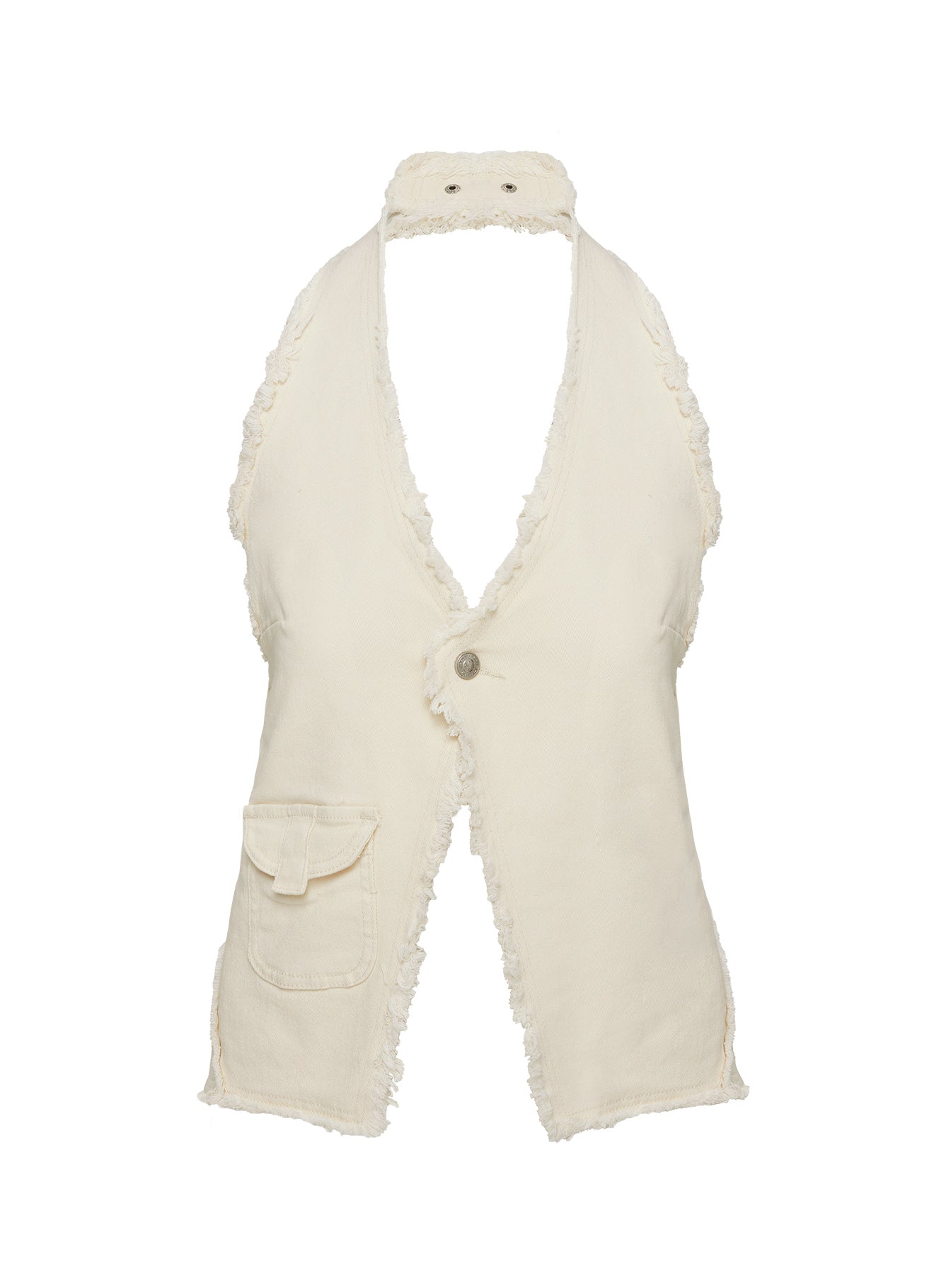 Shade Halter Top Cream、mySite、solidvoid