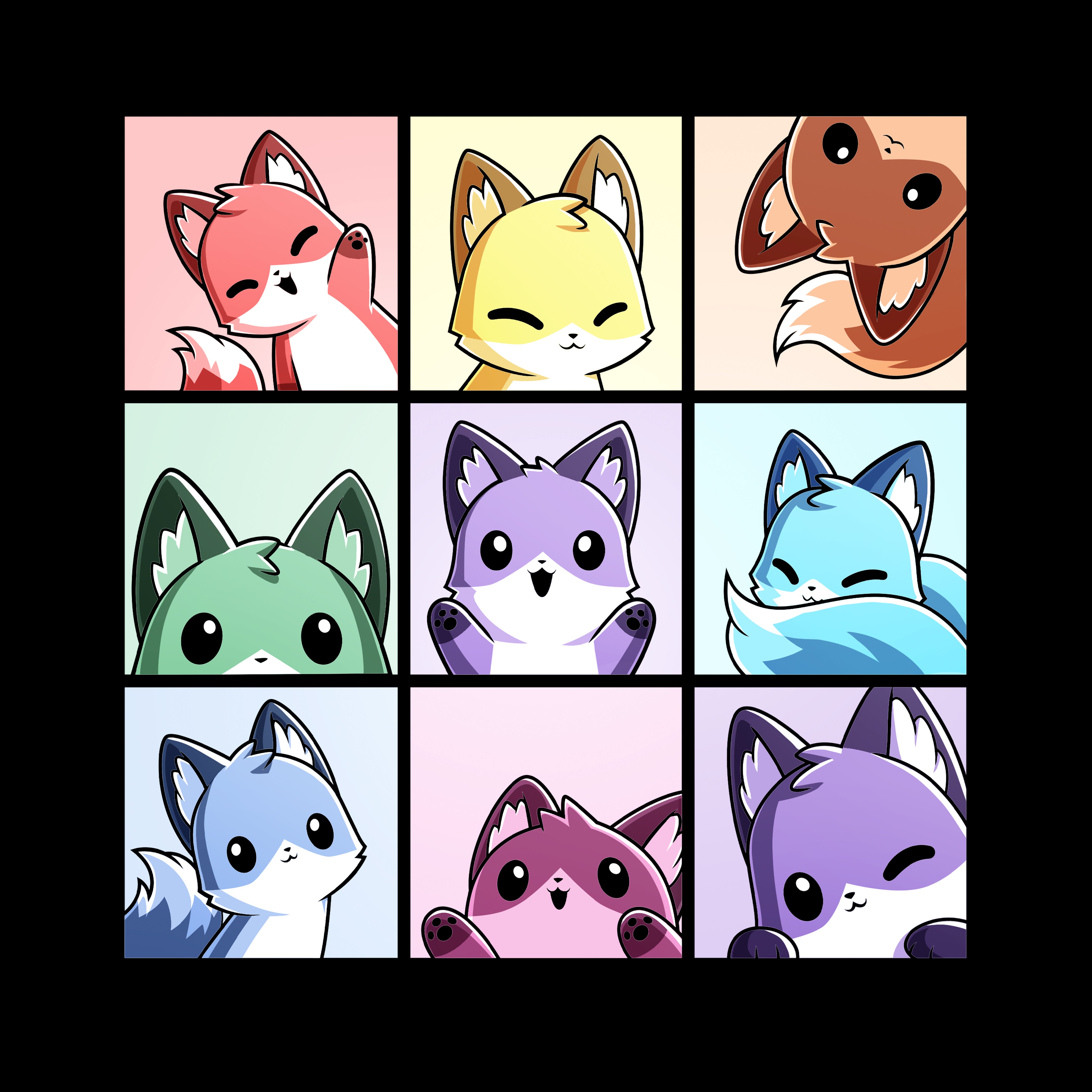 Foxy Rainbow Grid、mySite、lovesweatpilates