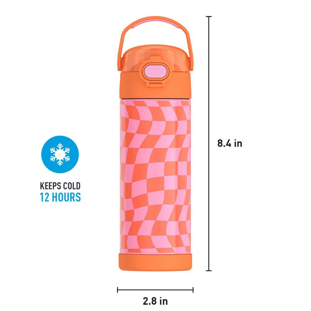 16oz FUNTAINER® WATER BOTTLE WITH LOCKING LID、mySite、noshort