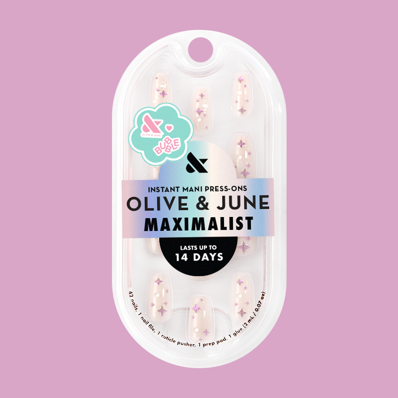 Puffy Sparkles & Pearls - Press-On | Medium | Coffin、mySite、solidvoid