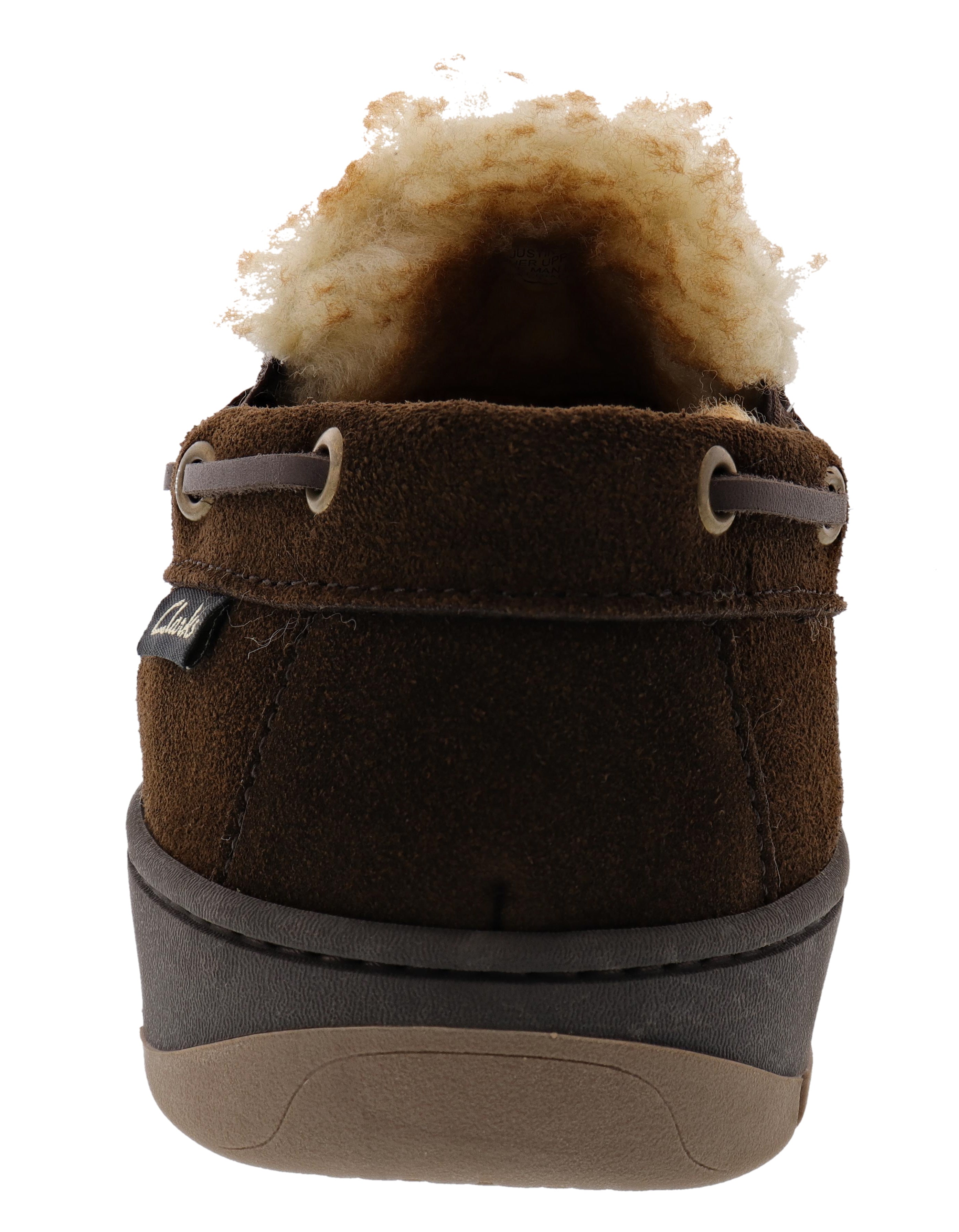 Clarks Men's Indoor Outdoor Moccasin Winter Slippers Justin、mySite、dreamappss