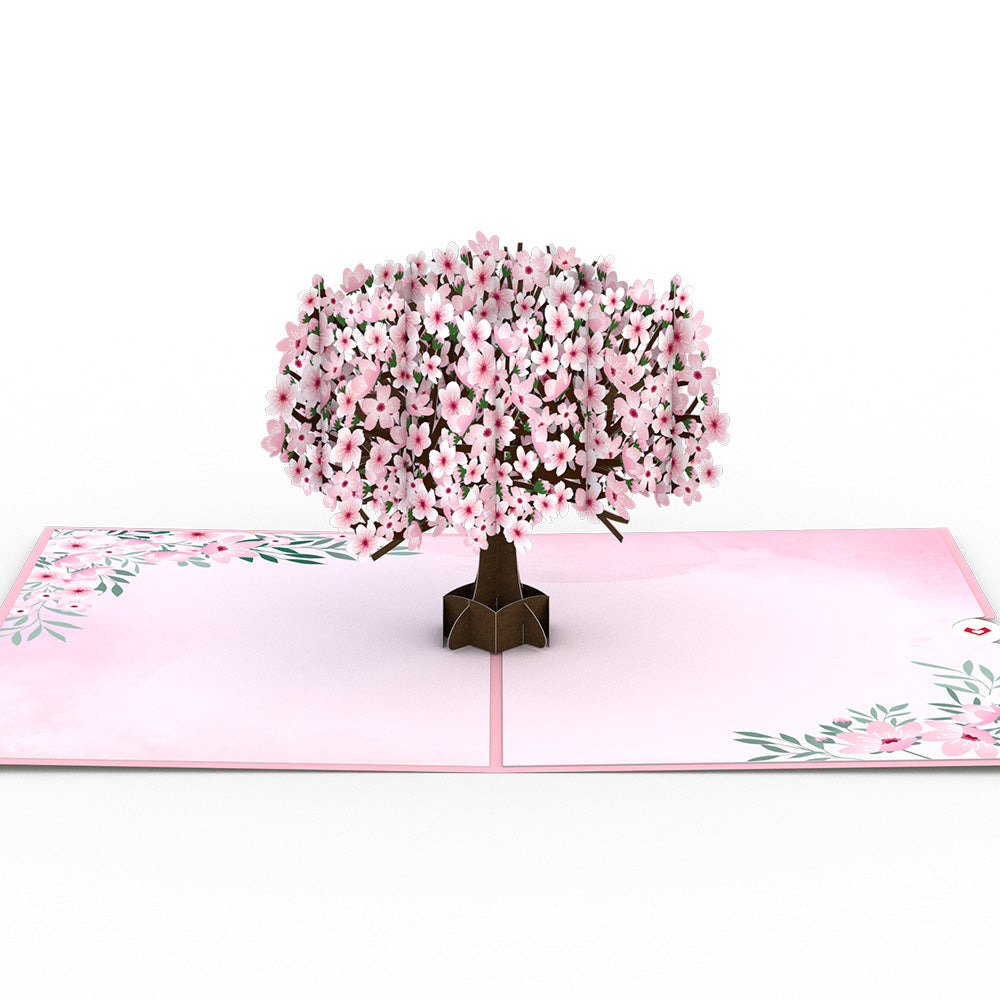 Mother's Day Cherry Blossom Pop-Up Card、mySite、solidvoid