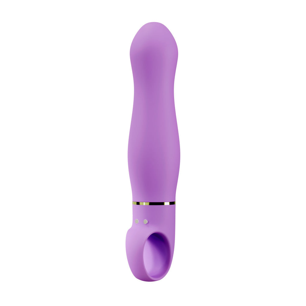 Aria by Blush® | Exciting AF 6 Inch Silicone Vibrator – Rechargeable Clitoral & G-Spot Stimulator –In Indigo、mySite、bottomscart