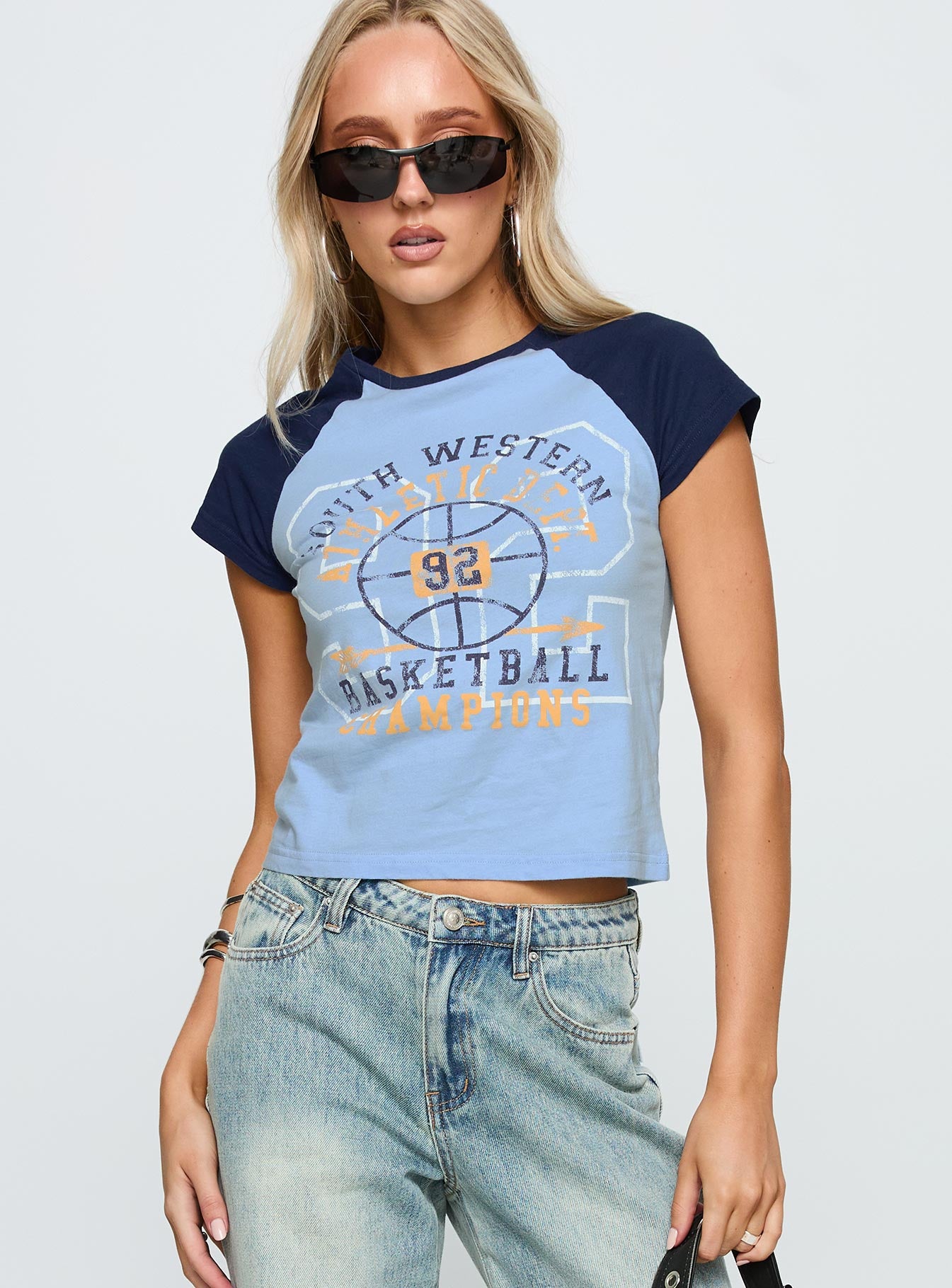 South West Sports Graphic Top Blue、mySite、solidvoid