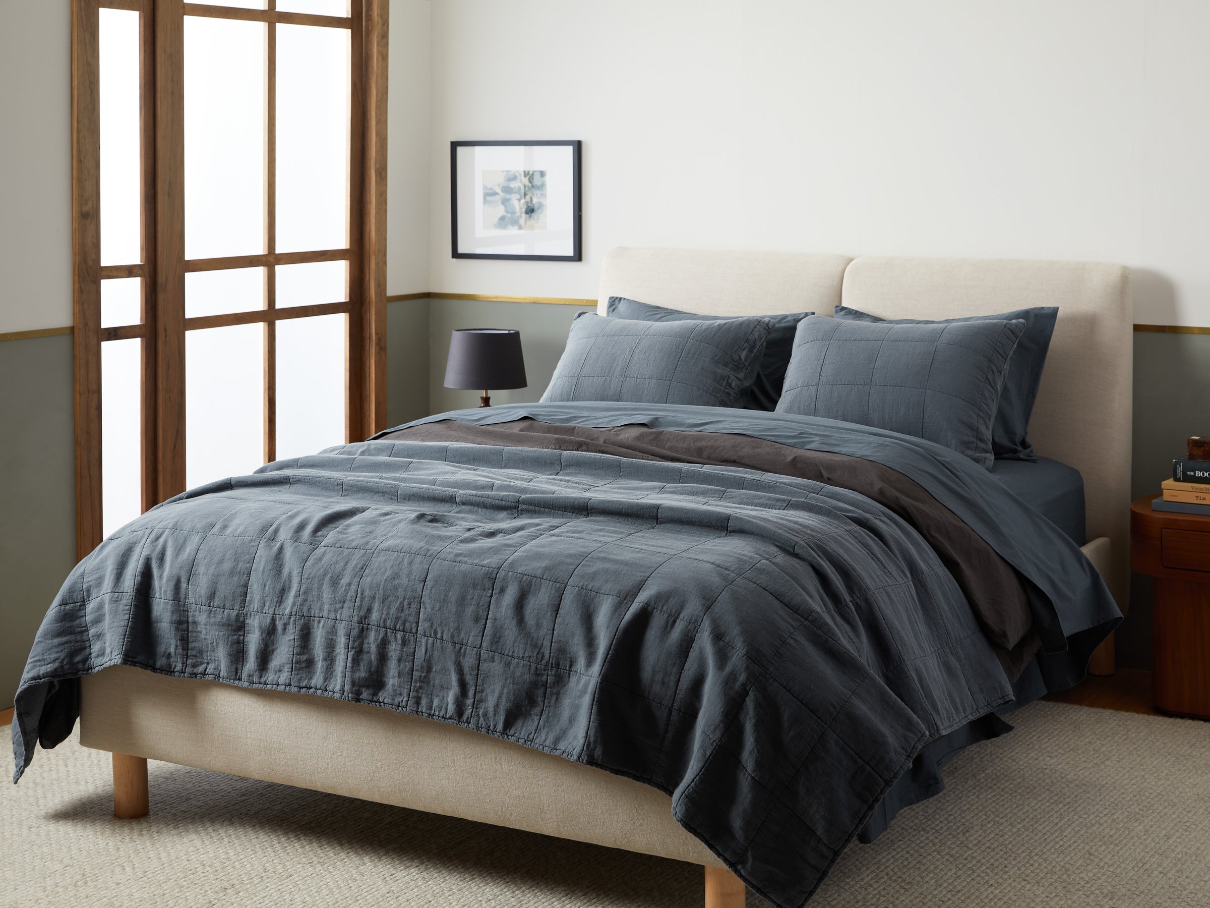  Linen Box Quilt Fabric Swatch (Dusk)、mySite、sugarbowlscore