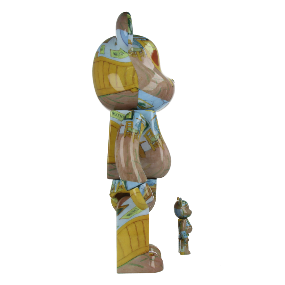  400% + 100% Bearbrick Van Gogh The Bedroom、mySite、greenlandpopulation