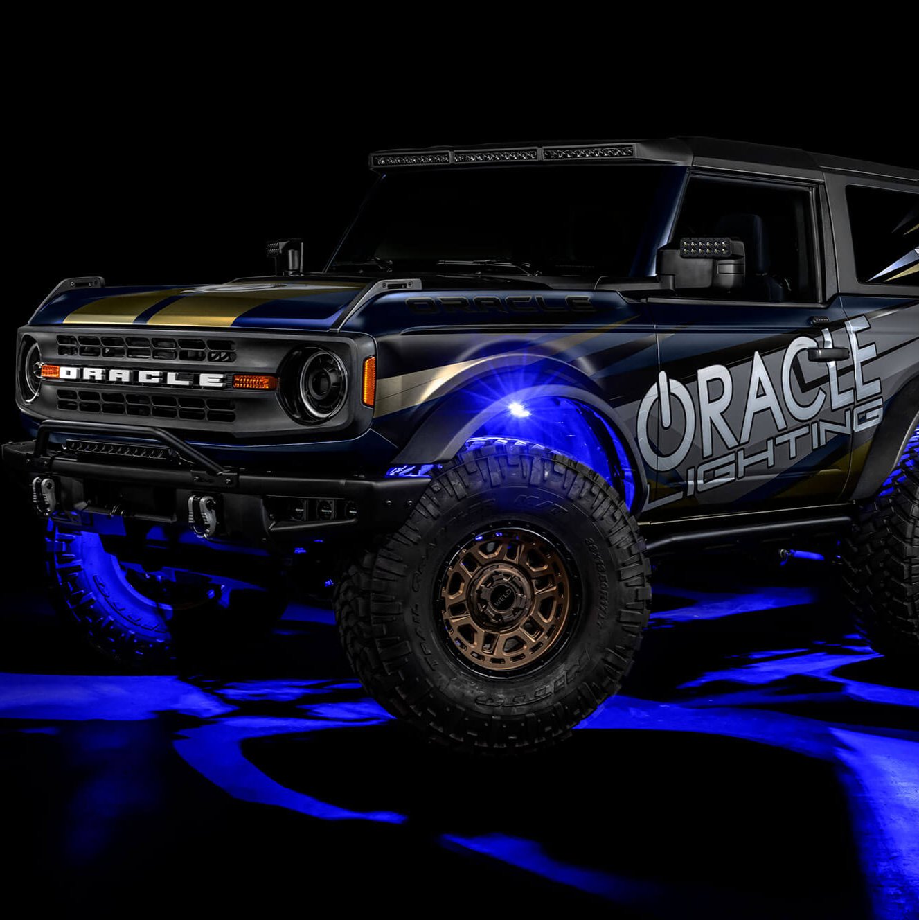 ORACLE Lighting ColorSHIFT RGB+W Underbody Wheel Well Rock Light Kit、mySite、nflplayoffbracketp