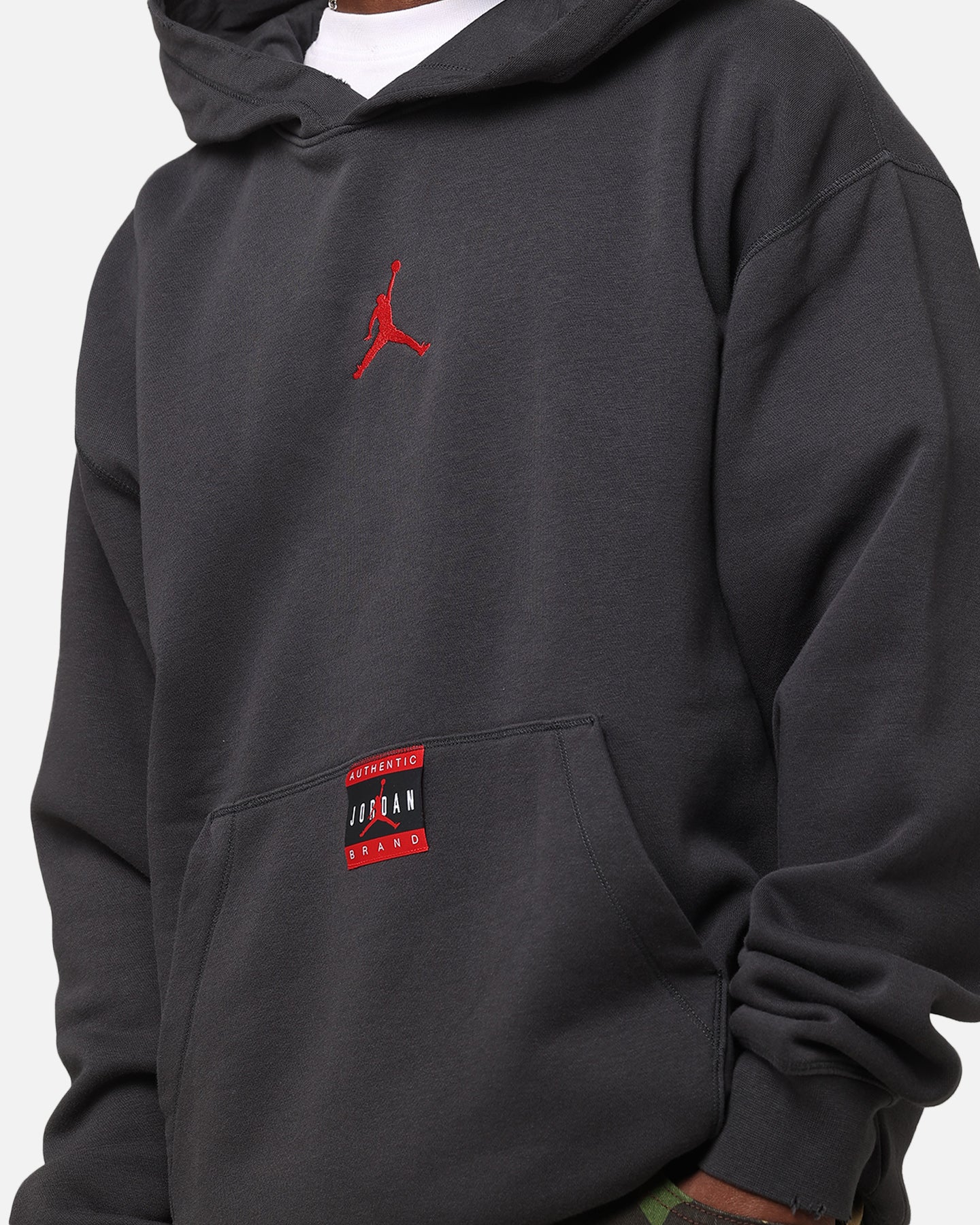 Jordan Brooklyn Fleece Pullover J Day Hoodie Off Noir/Gym Red、mySite、zt4zffjzw