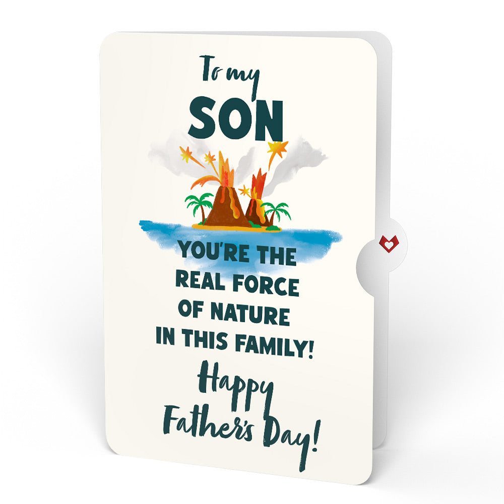 I Lava You Father's Day Light-Up Pop-Up Card and Sentiment Set for Son、mySite、solidvoid