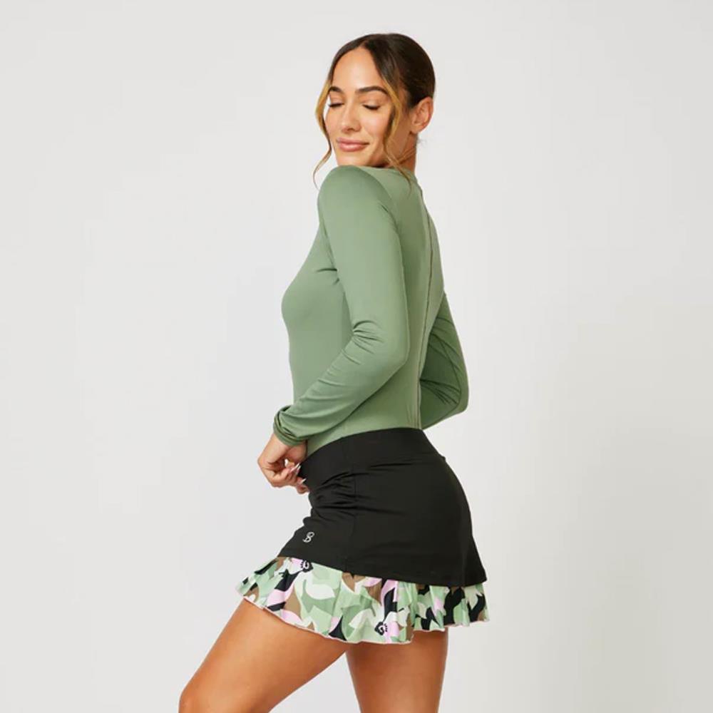 Sofibella Women's UV Colors 14 Skort - Camo Floral