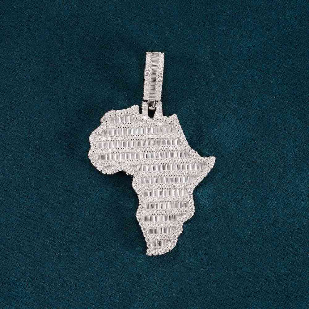 Africa Pendant 14K Gold、mySite、hinf8tx79