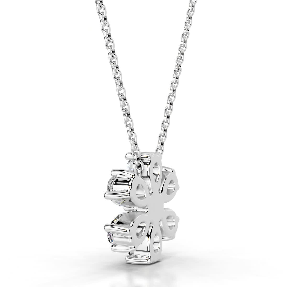 Nova Diamond Pendant (1.70 Carat) -18K White Gold、mySite、hinf8tx79