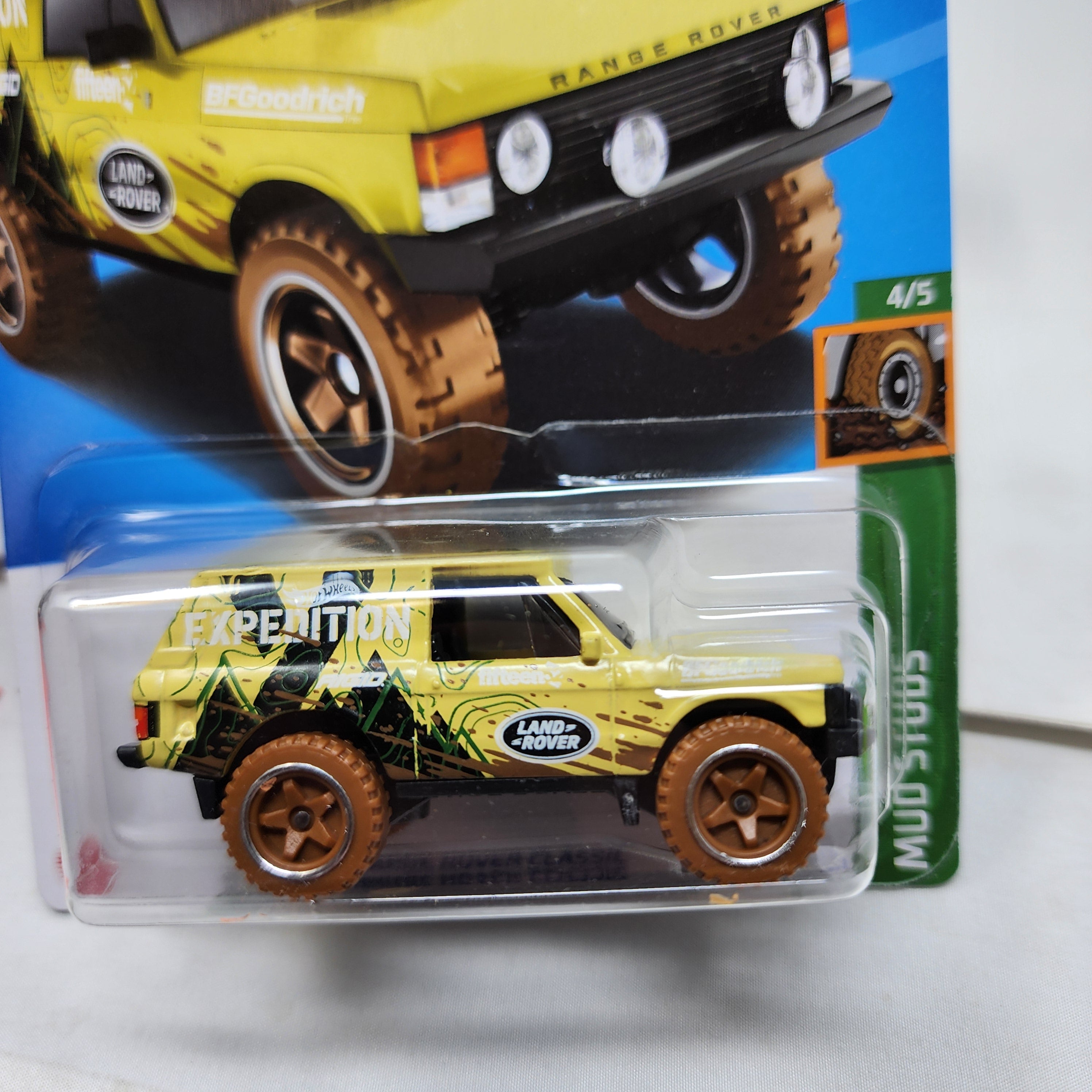 Range Rover Classic #159 * Yellow * 2022 Hot Wheels、mySite、hgirdovlk