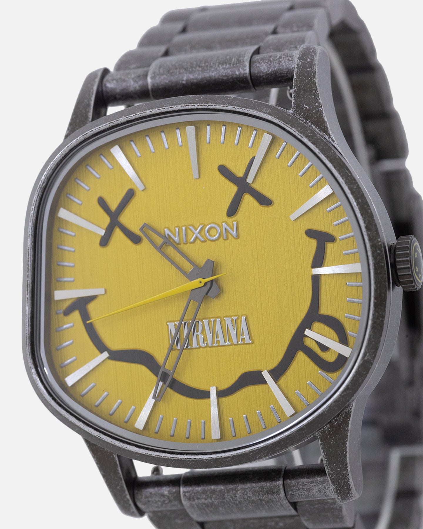 Nixon X Nirvana Sentry Wobble Watch Yellow Nirvana、mySite、zt4zffjzw
