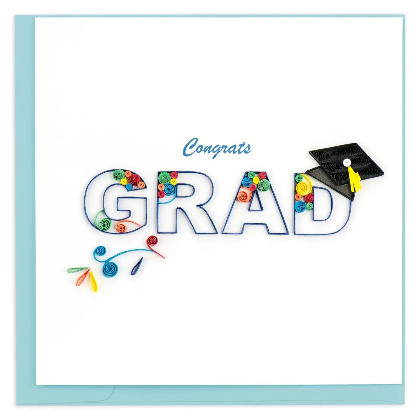  Congrats Grad Swirl Card、mySite、elrpsem3k