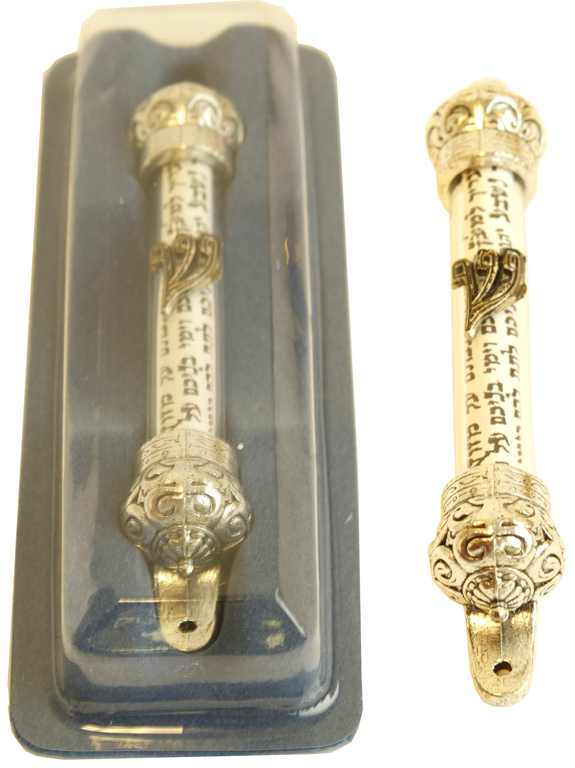  Holy Land Market Crown Mezuzah with Scroll (5 inches)、mySite、elrpsem3k