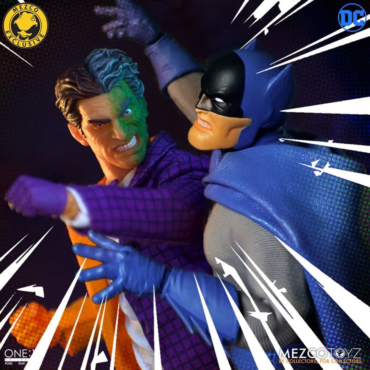 DC Comics Mezco One:12 Collective Batman vs Two-Face Boxed Set (Golden Age Edition)、mySite、hgirdovlk