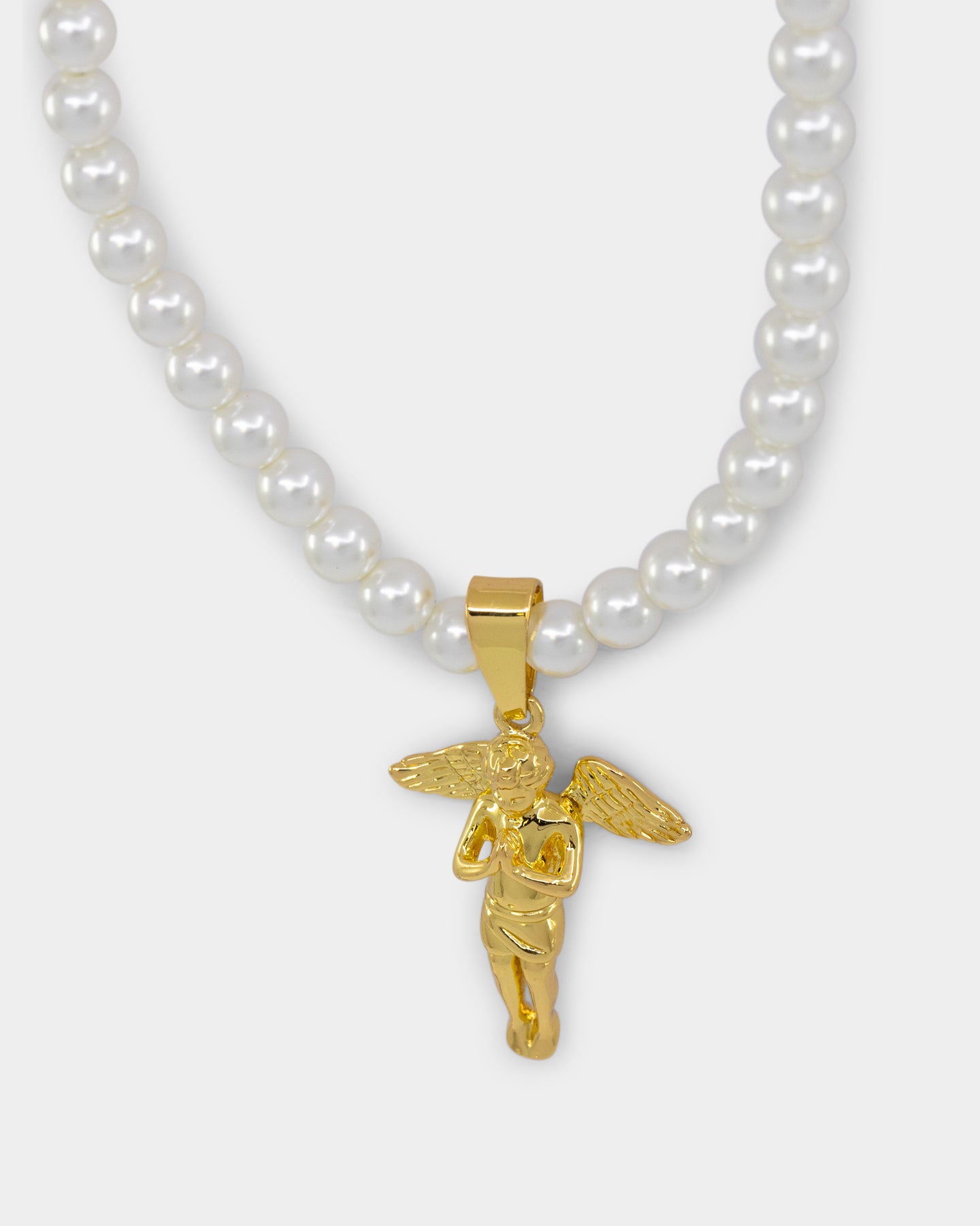 Saint Morta Cupids Pearl Necklace Gold、mySite、zt4zffjzw