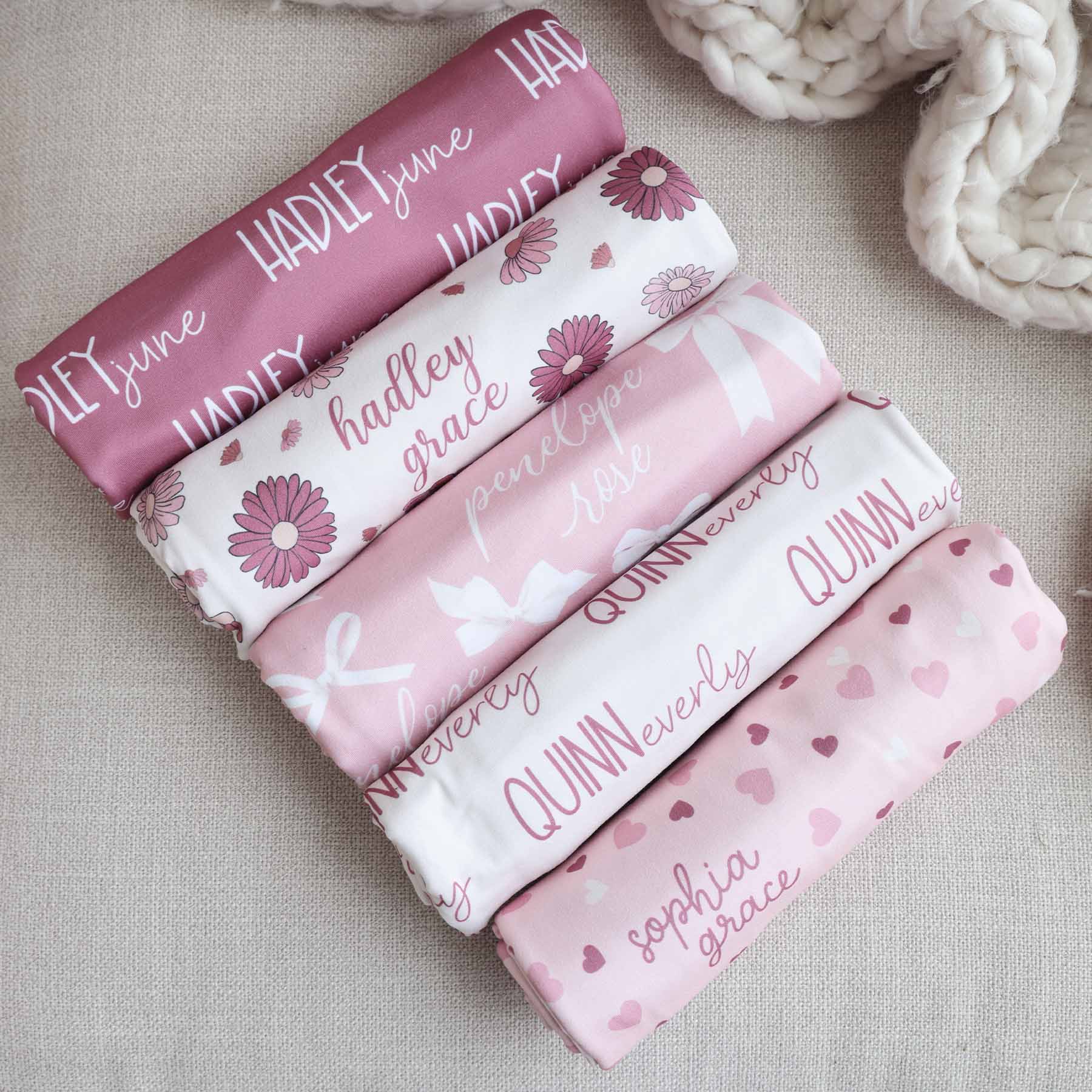  Personalized Swaddle | Girlie Girl、mySite、layawaytickets