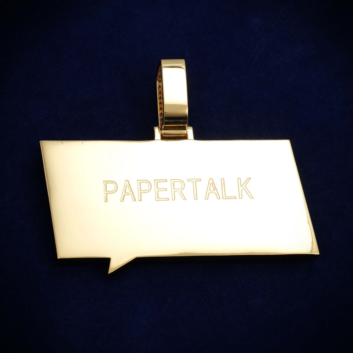 BUCKS Custom Moissanite Name Pendant 14K Gold、mySite、hinf8tx79