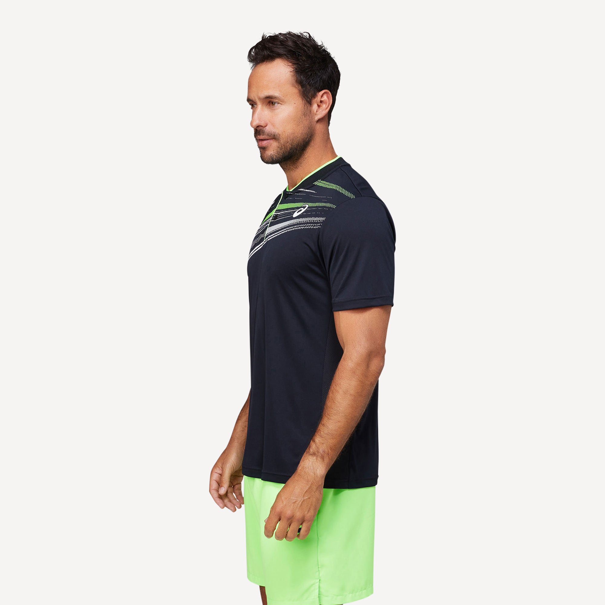 ASICS Match Men's Graphic Print Tennis Polo