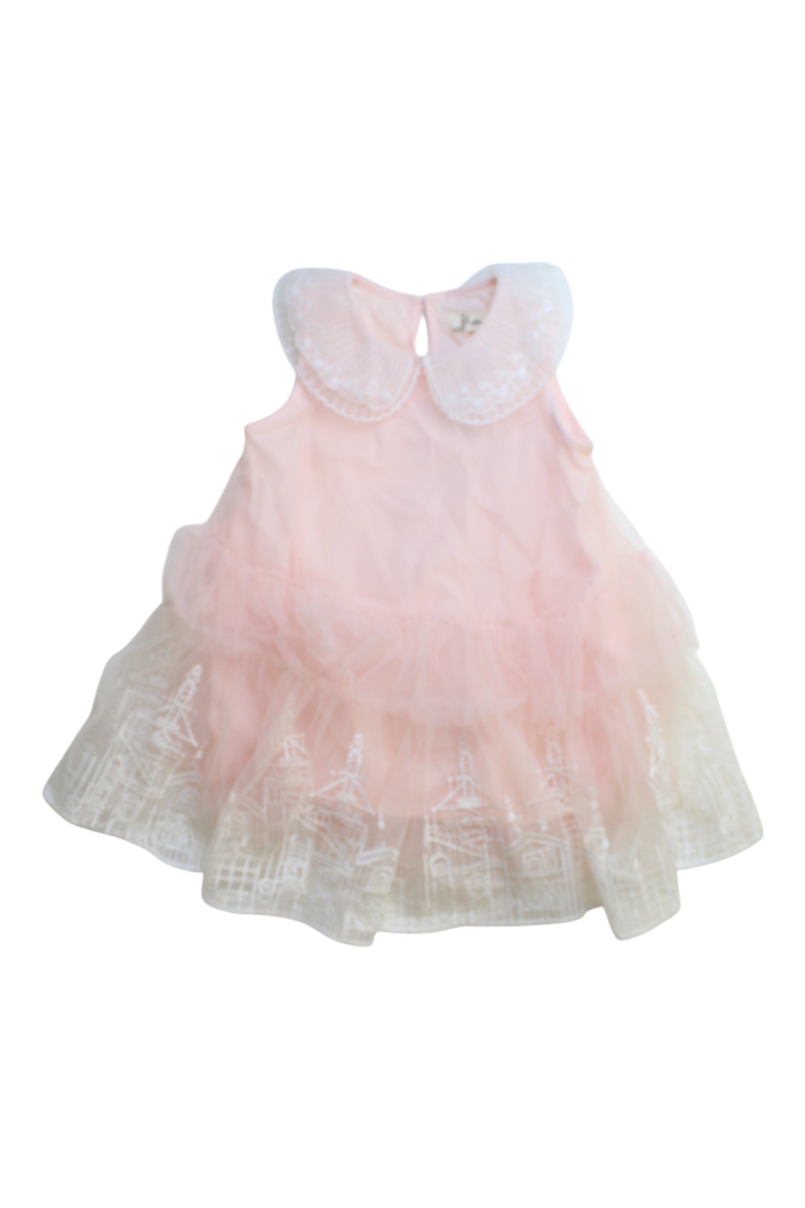Doe A Dear Tulle Dress With Lace Collar 2T、mySite、g9winljtr