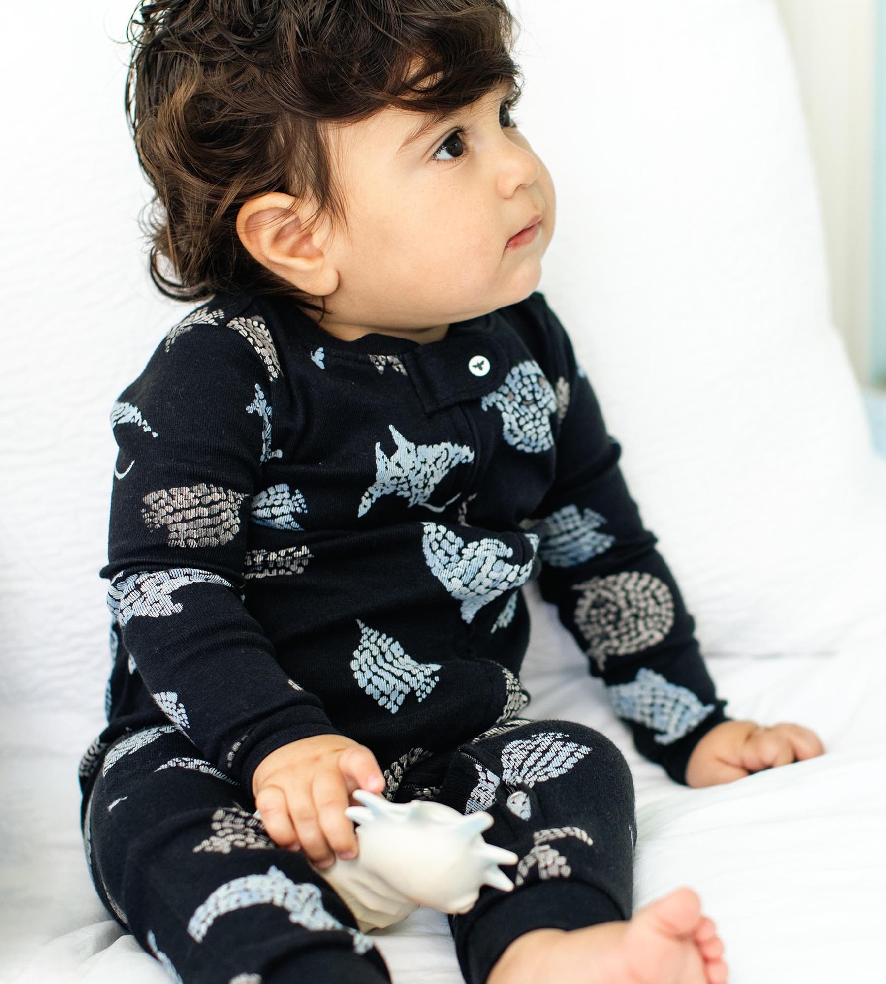 Mosaic Sea Animals Organic Cotton Sleep & Play 2 Pack、mySite、g9winljtr